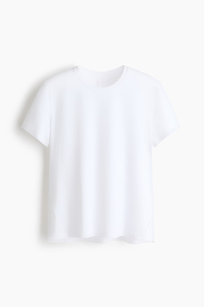 Cooling Running T-shirt with DryMove™ - White/Powder pink/Plum/Black/Butter yellow - 1