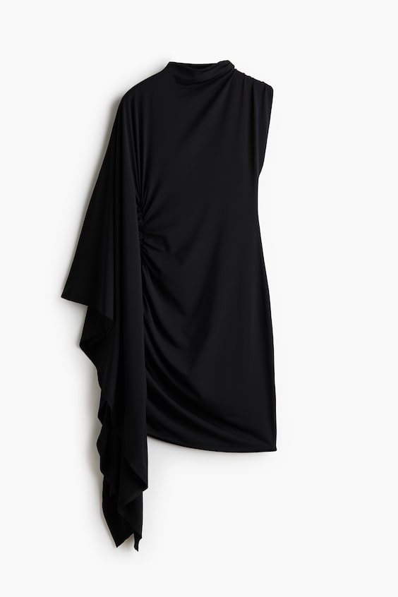 Женские платья H&M Draped Asymmetric Dress