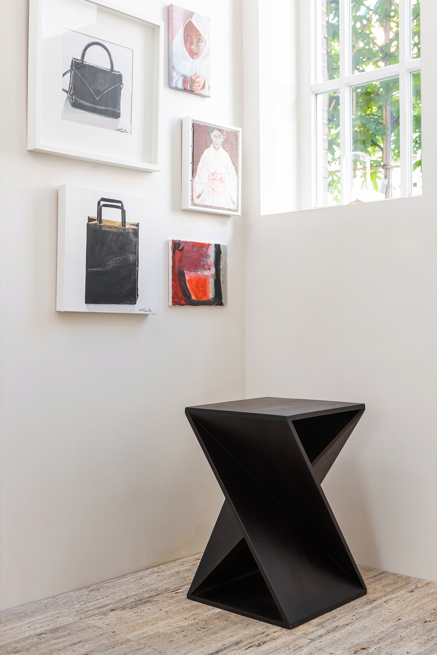 Ikem Side Table - Brown