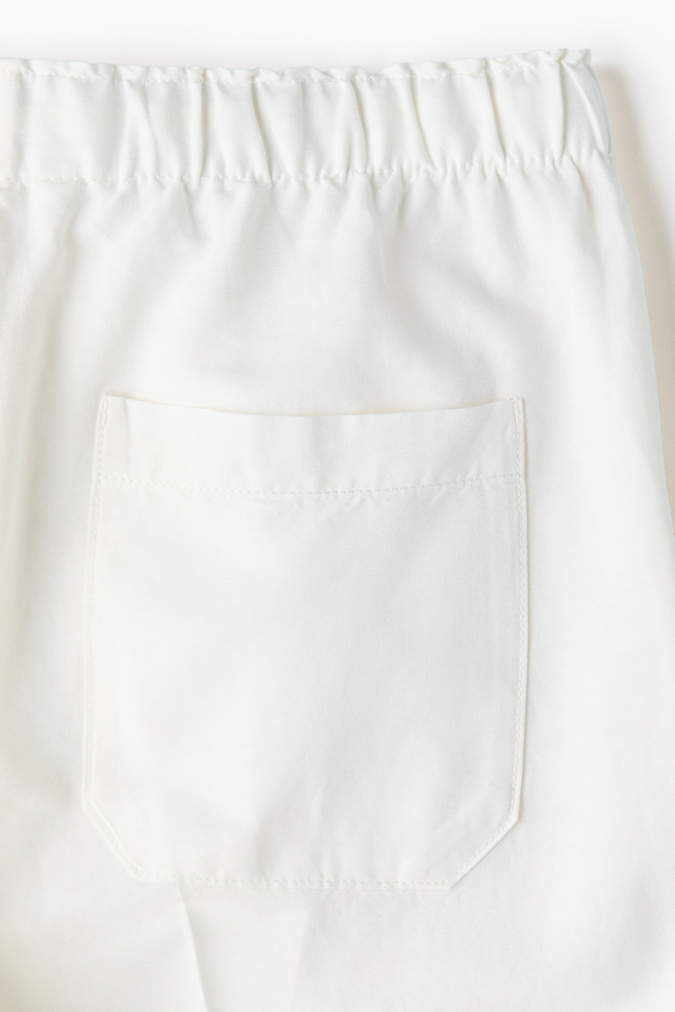 Pantalon en lin mélangé avec cordon de serrage