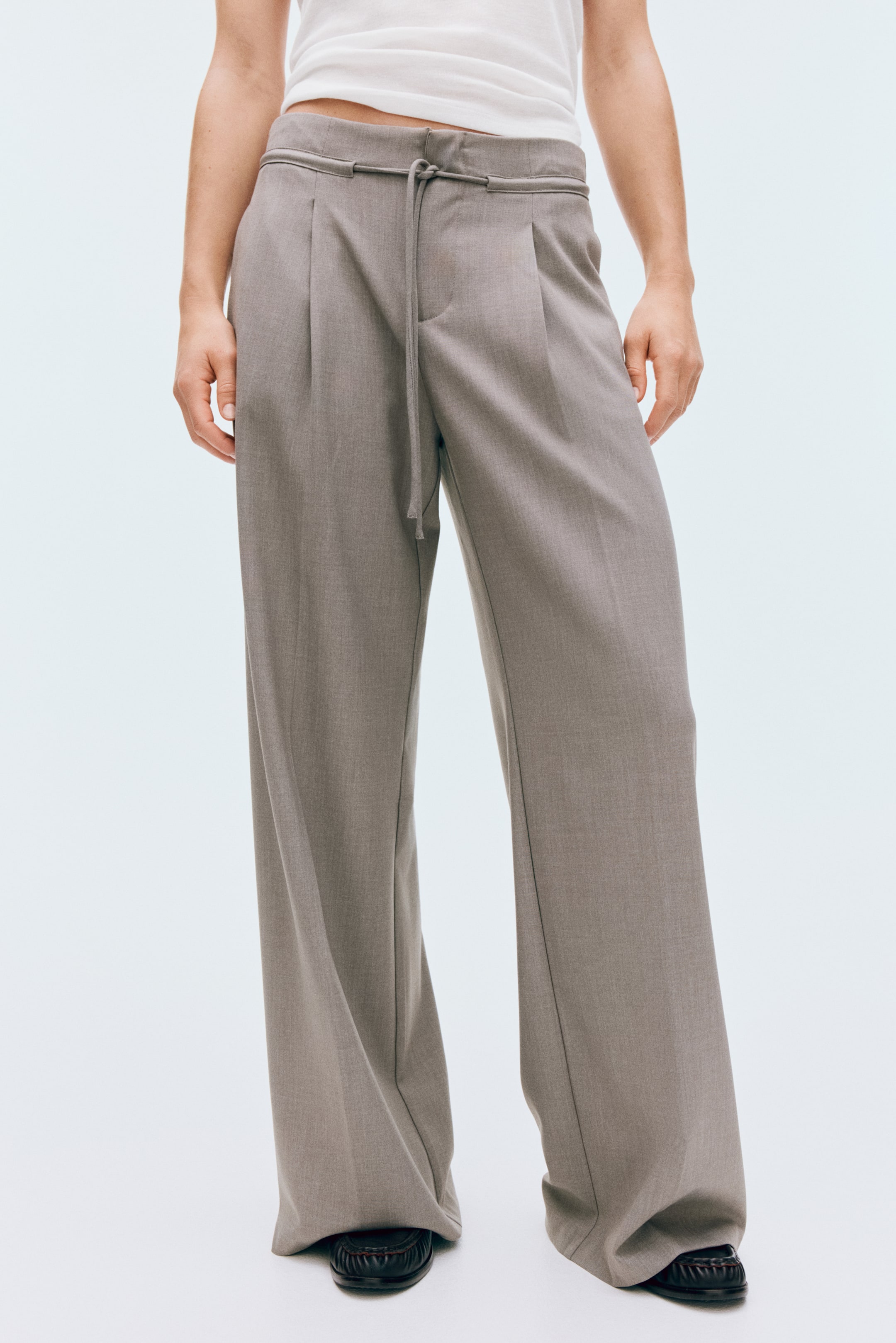 Drawstring Dress Pants
