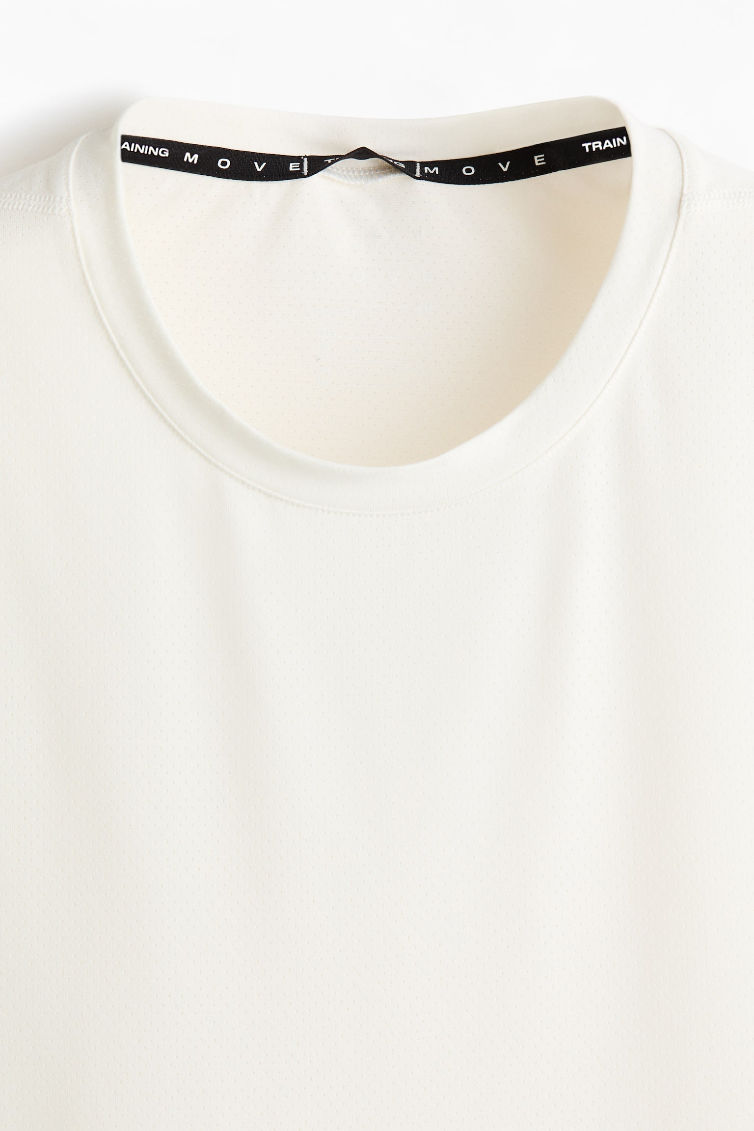 Regular Fit Sports vest top with DryMove™ - White - 3