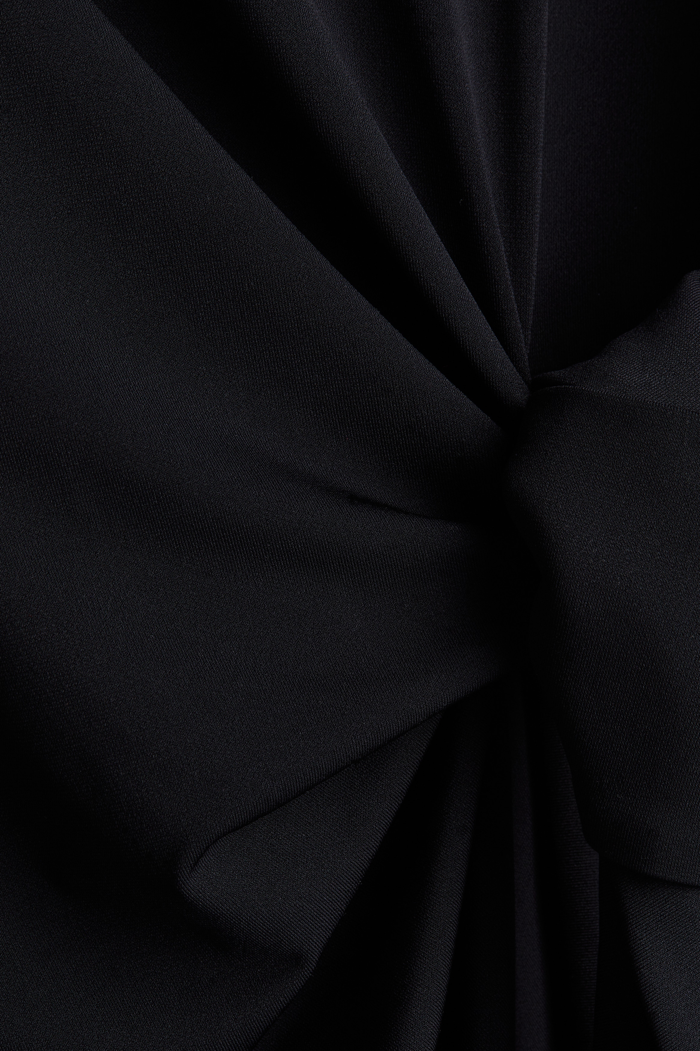 Knot-detail dress
