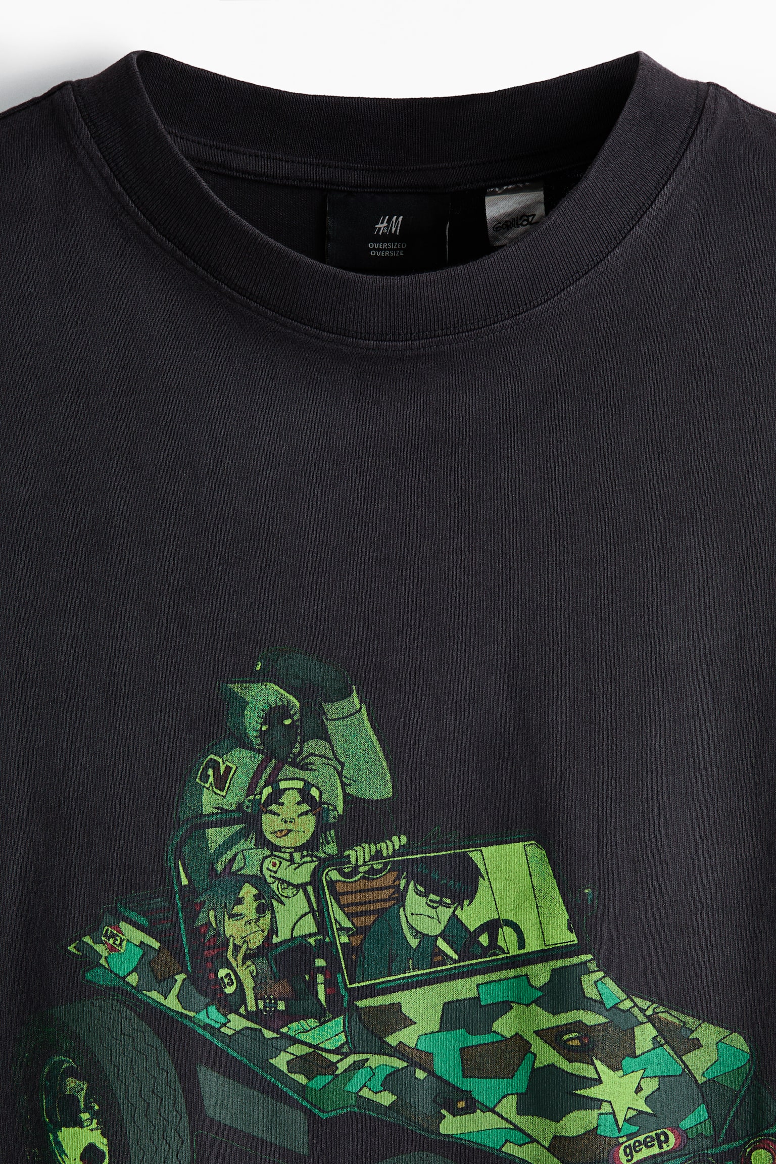 T-shirt Oversized Fit - Czarny/Gorillaz/Czarny/The Notorious B.I.G. - 5