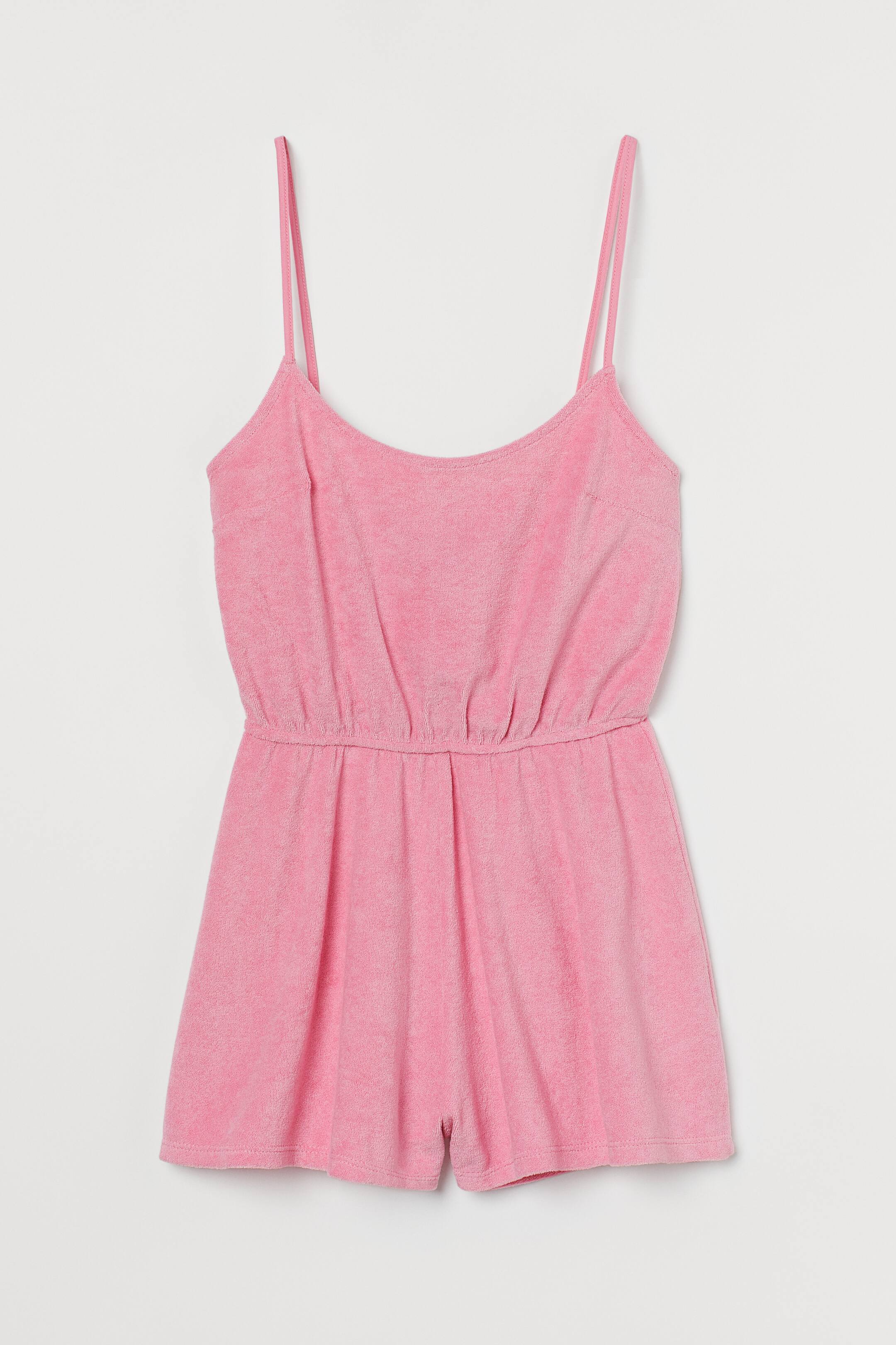 View larger image: Playsuit - Pink - Ladies | H&M 1