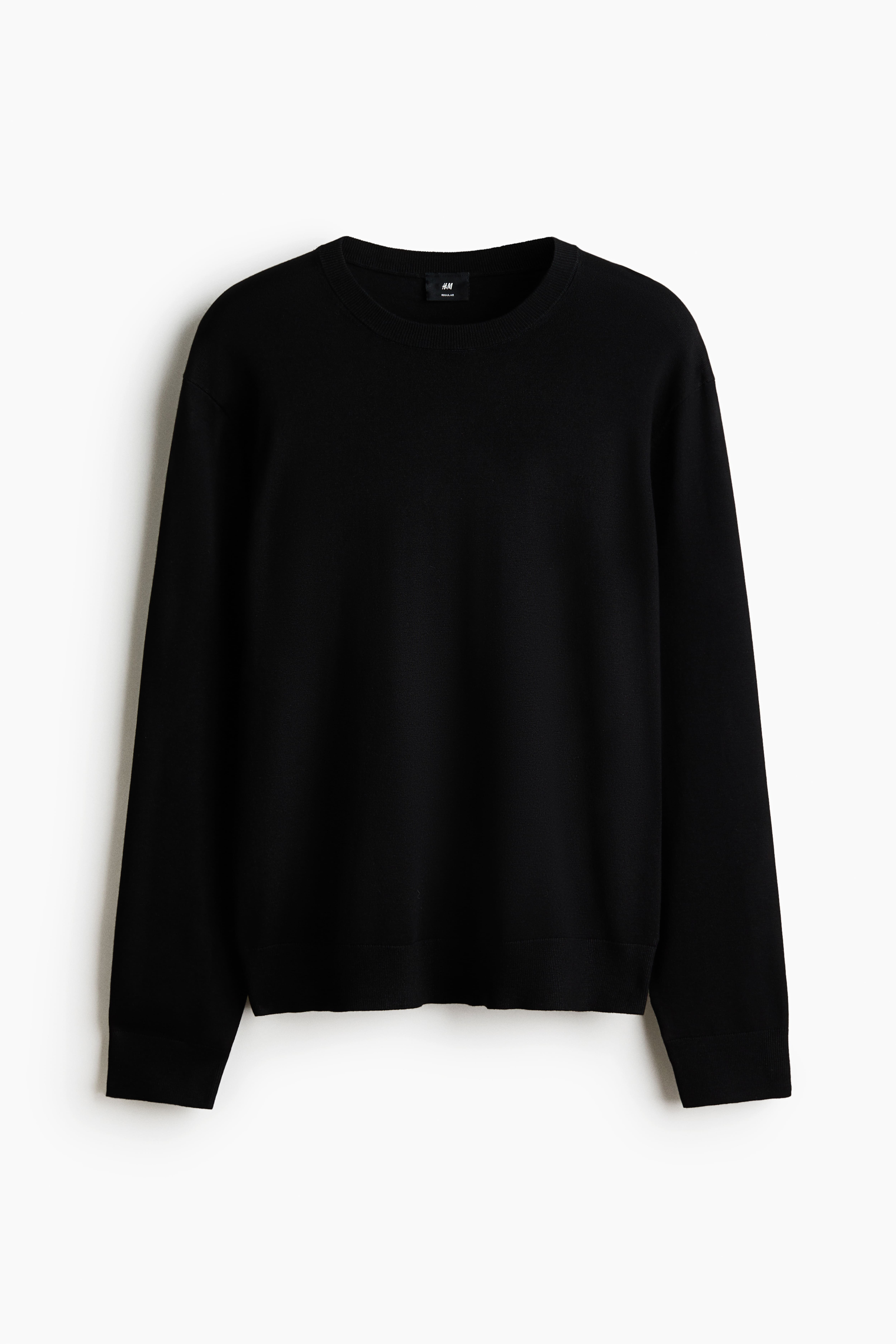 Regular-Fit Fine-Knit Sweater