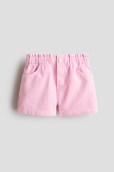 ルーズフィット デニムショートパンツ