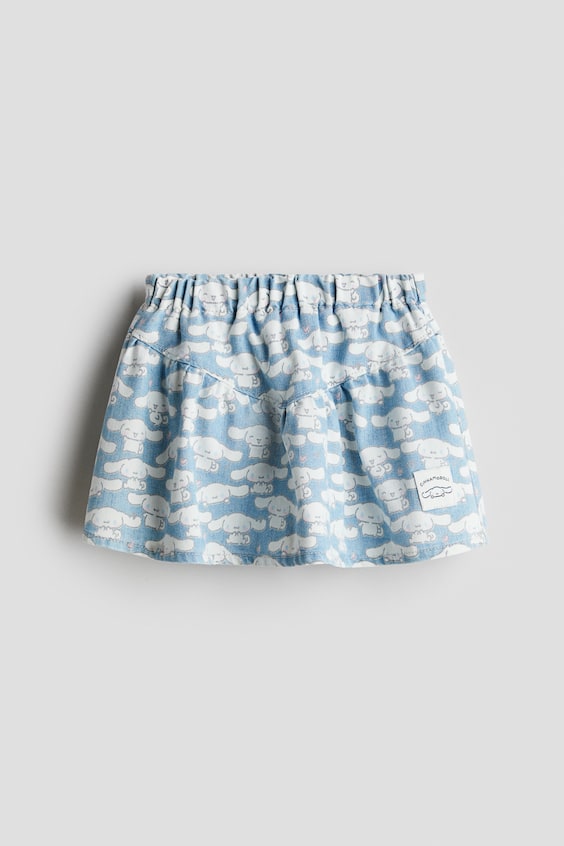 Детские юбки H&M Printed Denim Skirt