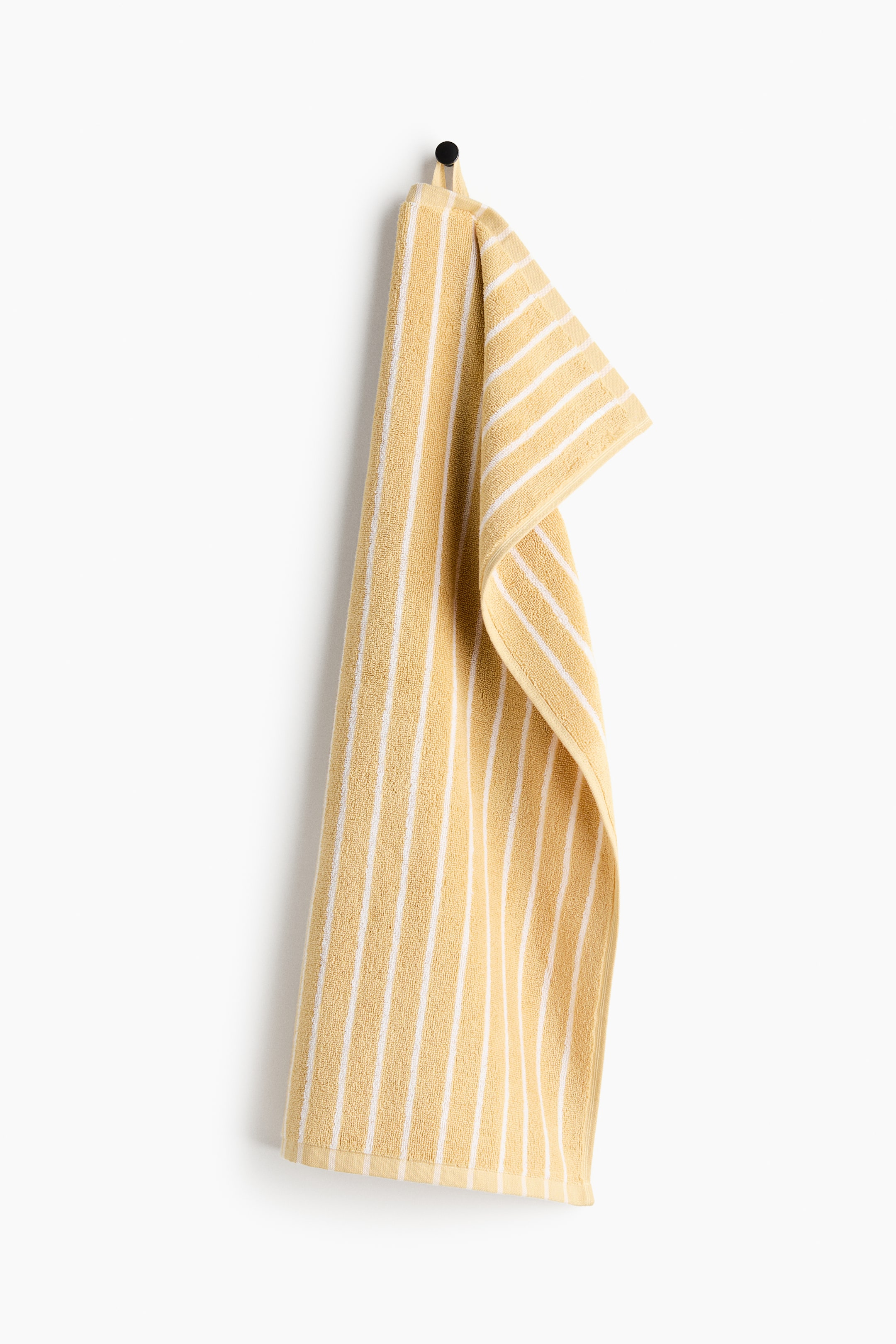 View larger image: Striped hand towel - Yellow/White striped - Home All | H&M IN 1