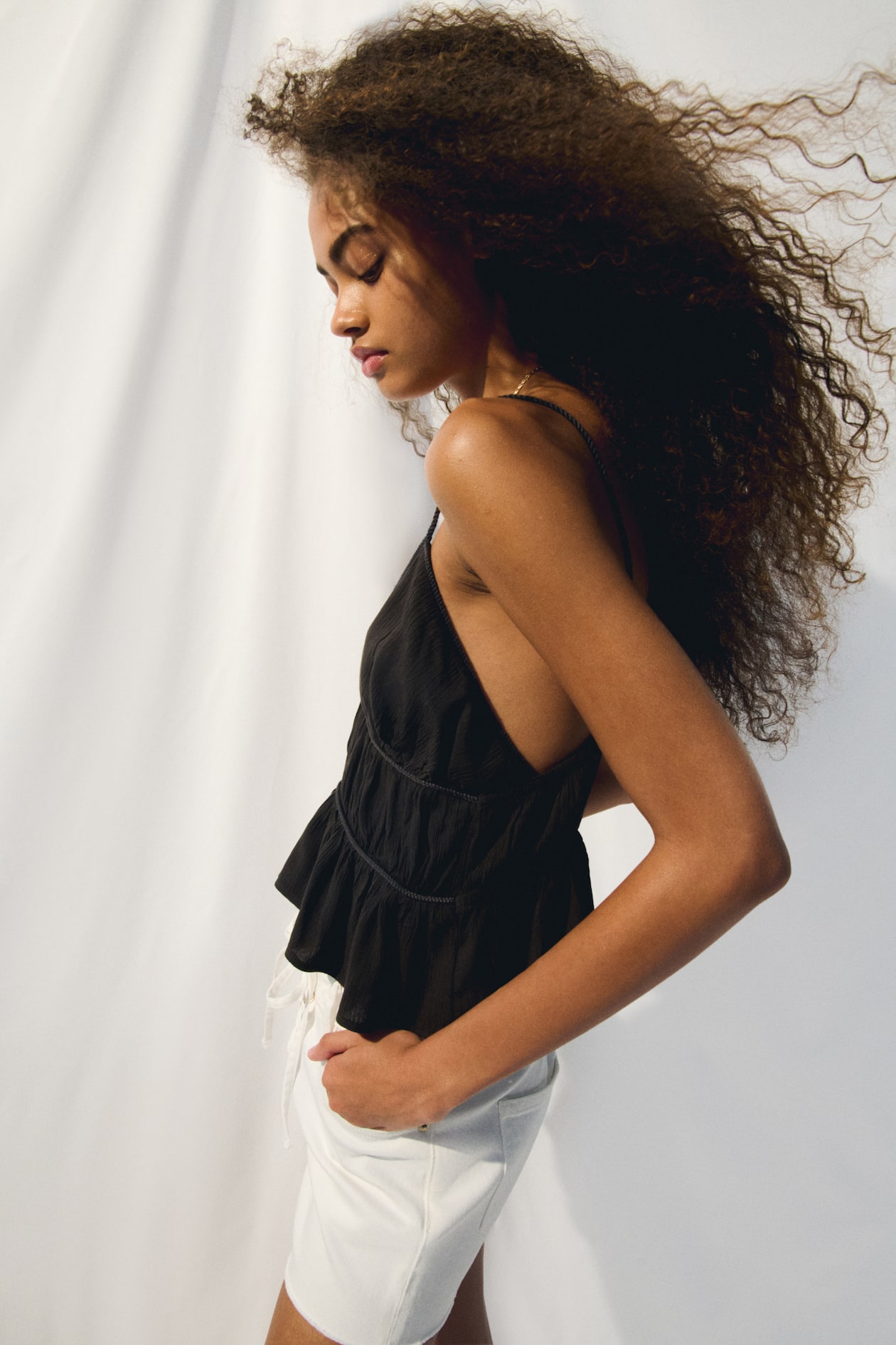 Braid-Detail Strappy Top - image 3