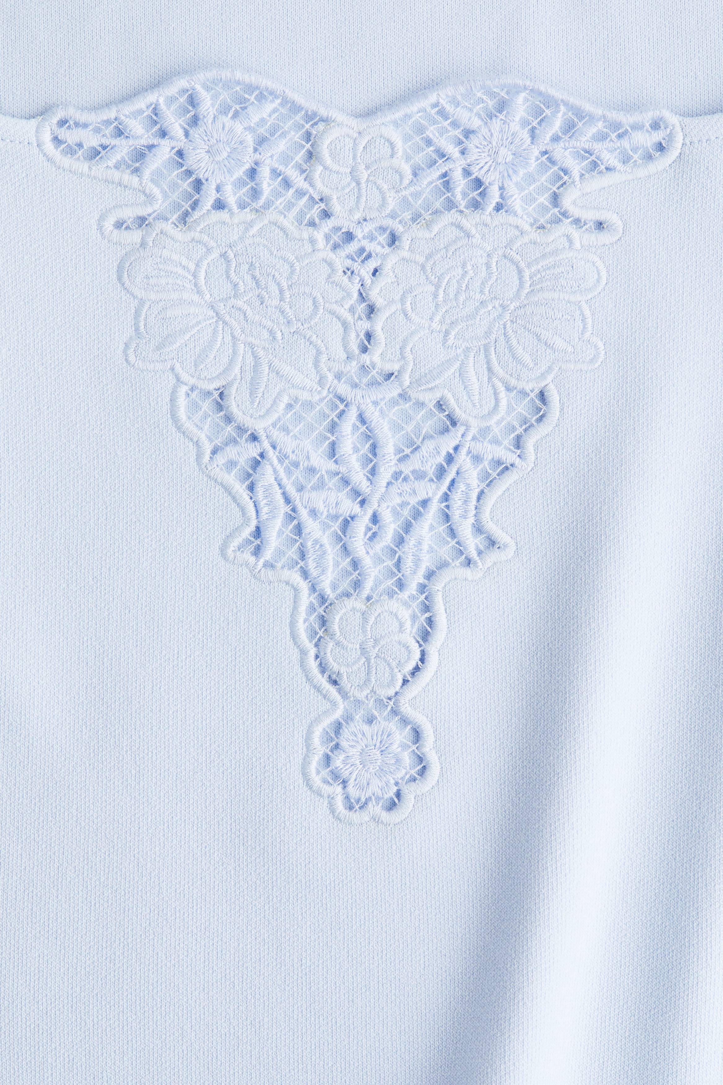 Broderie anglaise-detail top