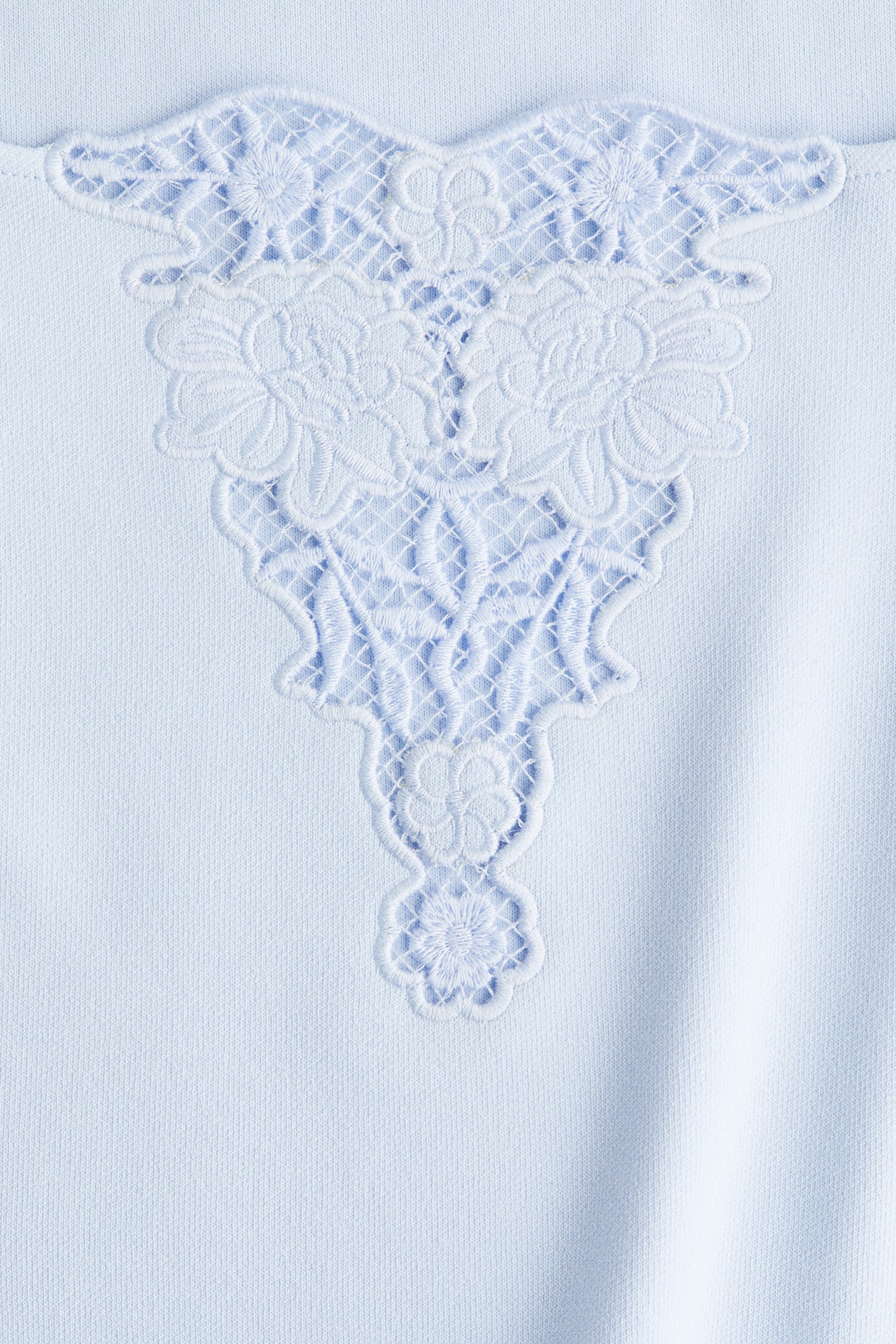 Top with Eyelet Embroidered Detail - image 2