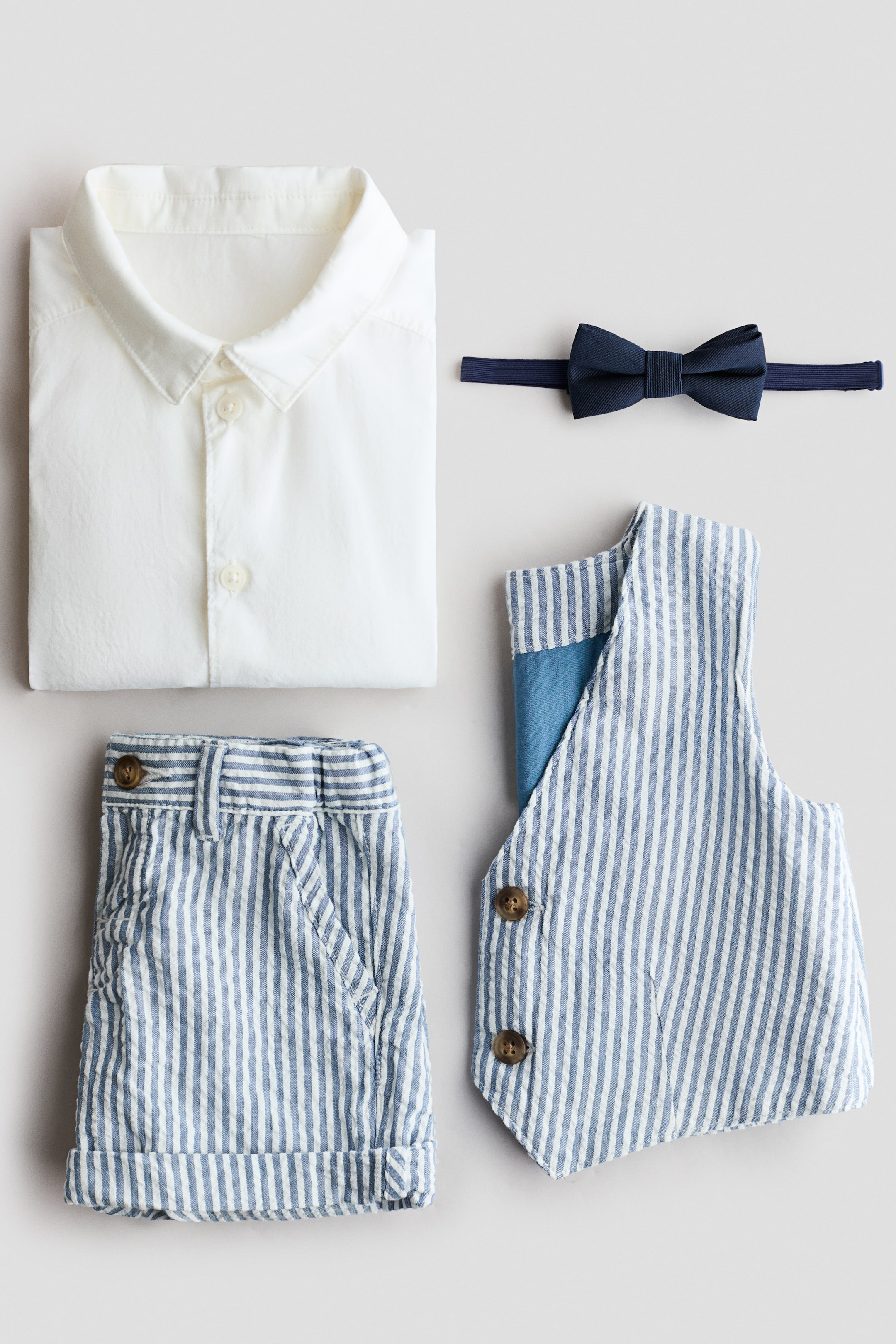 4-Piece Linen-Blend Dressy Set