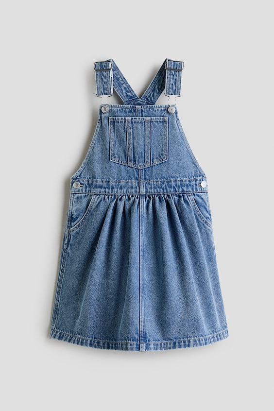 Детские платья H&M Denim Overall Dress
