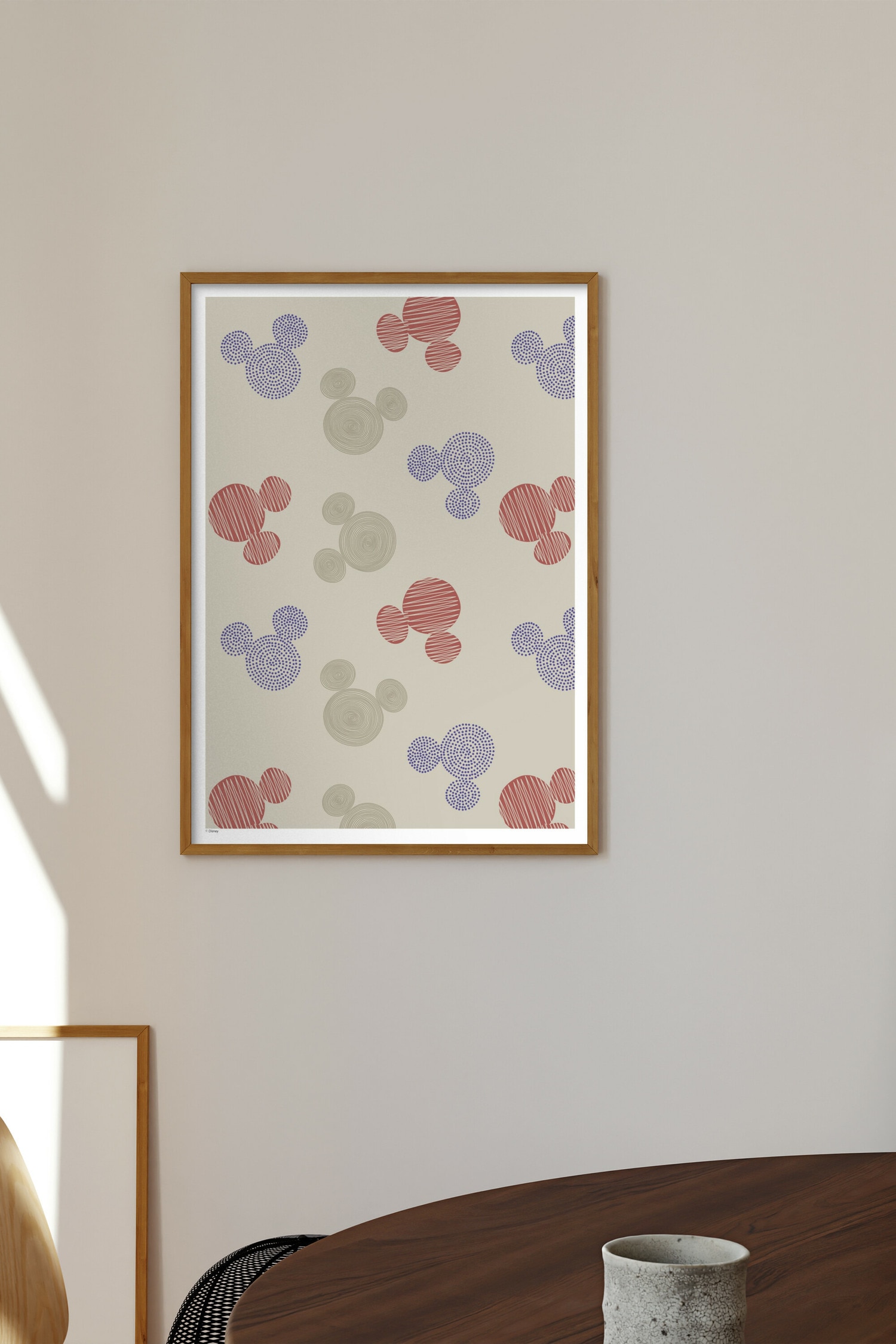 Disney - Green Mickey Pattern - Mickey Mouse