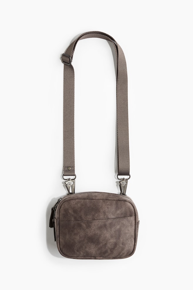 Bolso cruzado pequeño - Beige oscuro - 1