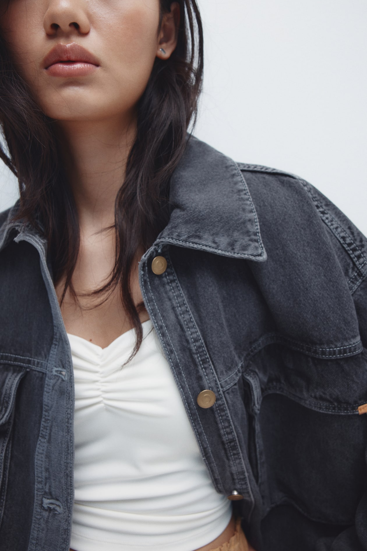 Oversized Denim Jacket - image 4