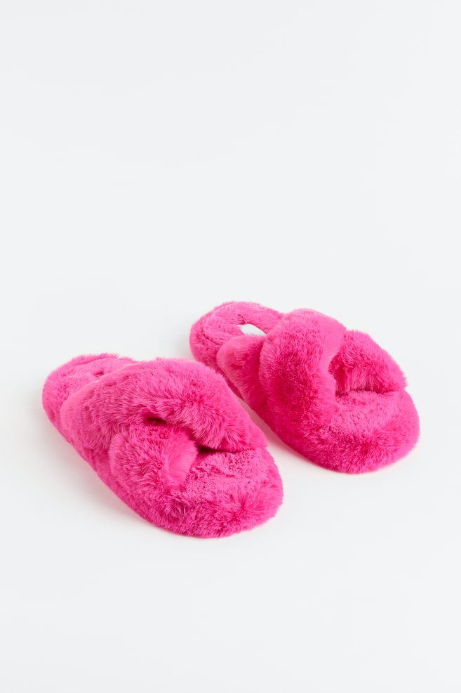 Slippers - Pink/Black - 2