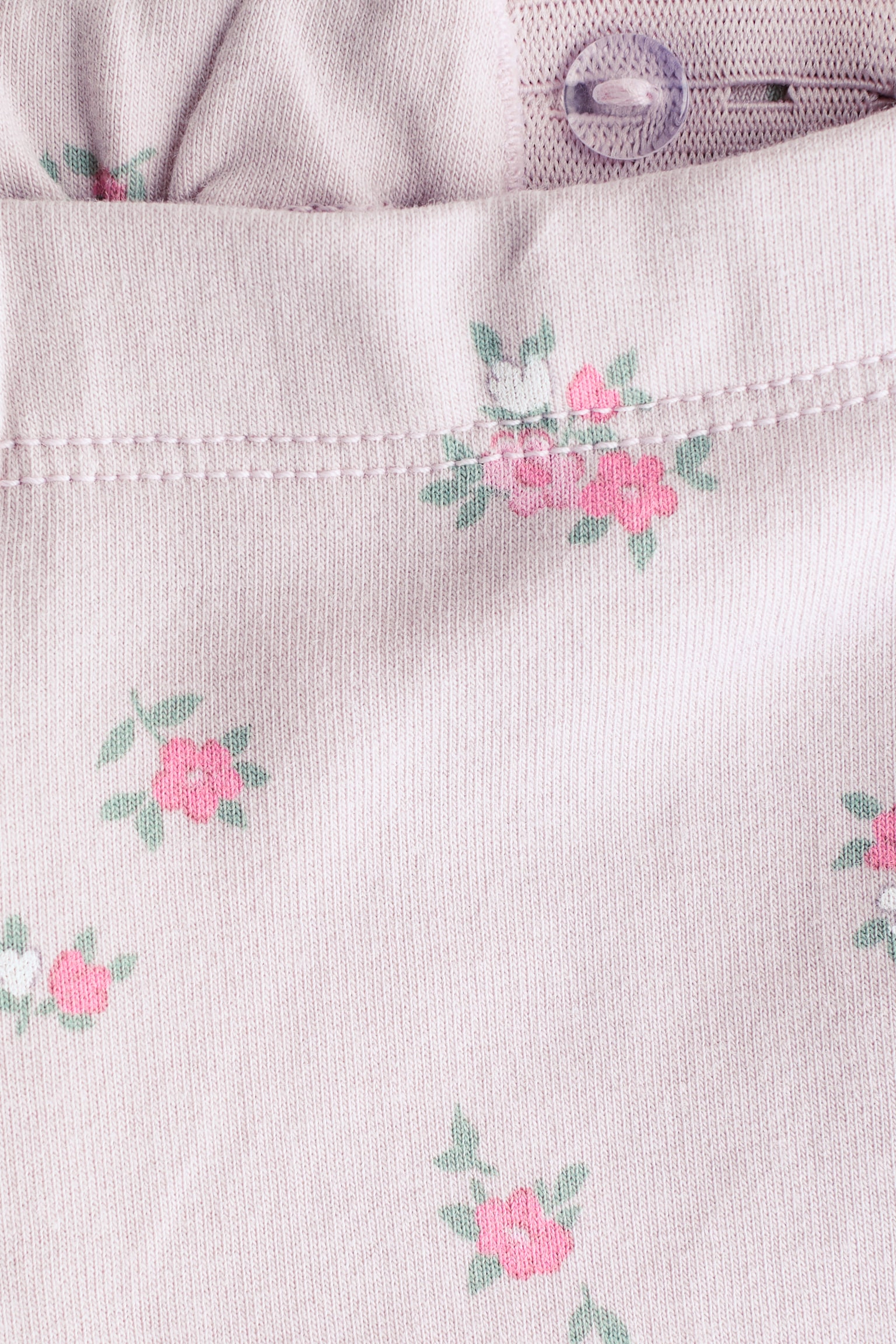 Brushed-inside leggings - Light purple/Floral/Light green/Cherries/Cream/Cherries/Light pink/Floral/Cream/Hearts - 2