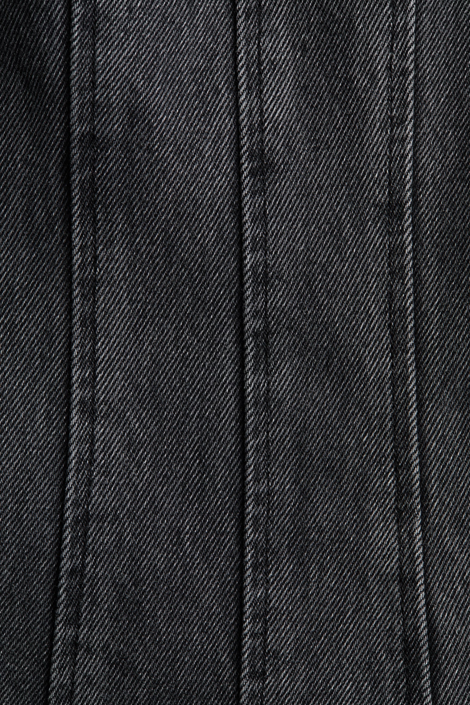 傘襬丹寧洋裝 - 丹寧灰/丹寧藍 - 3