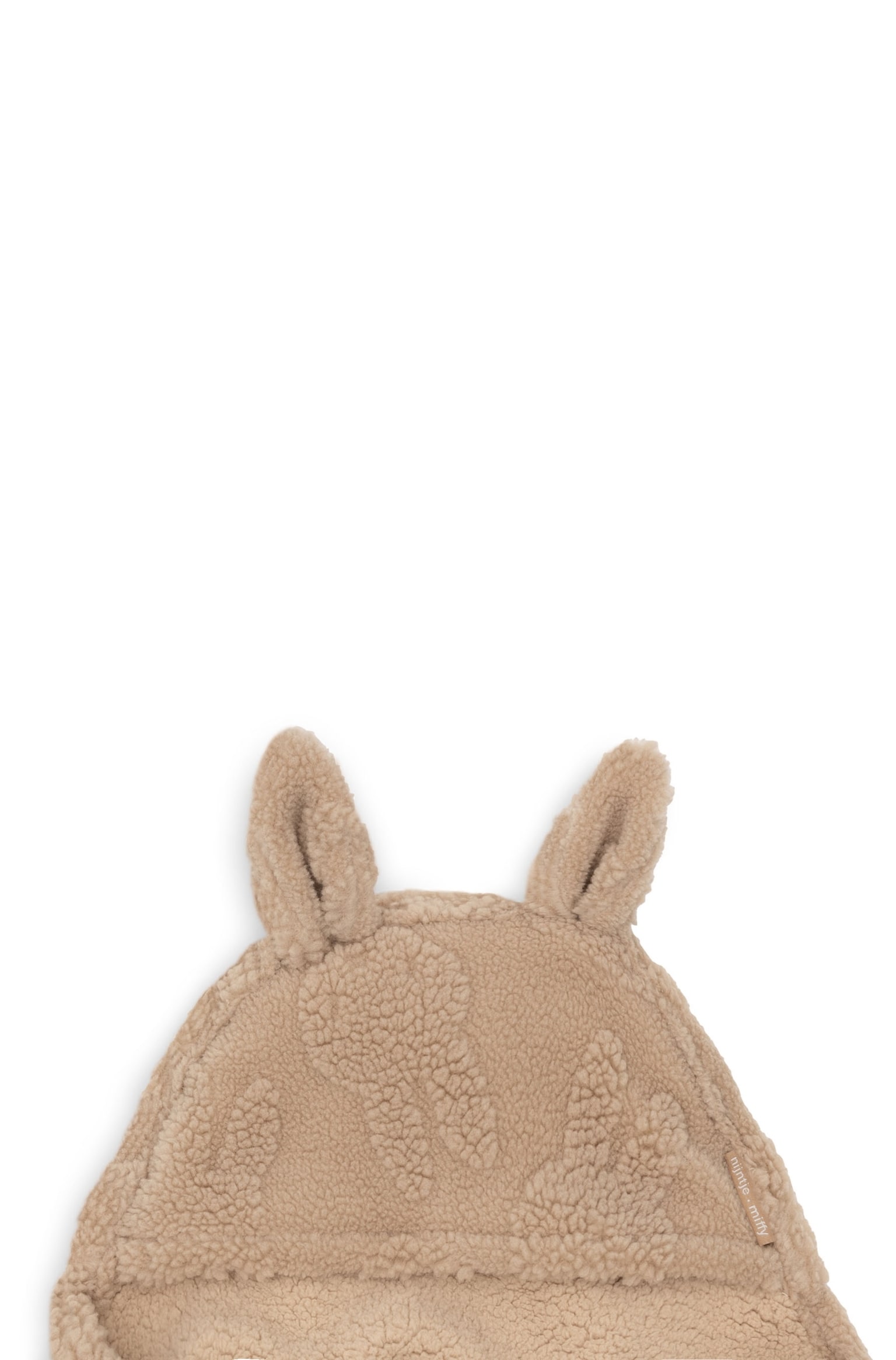 Wrap Blanket - Miffy - Miffy Jacquard Teddy/biscuit - 3