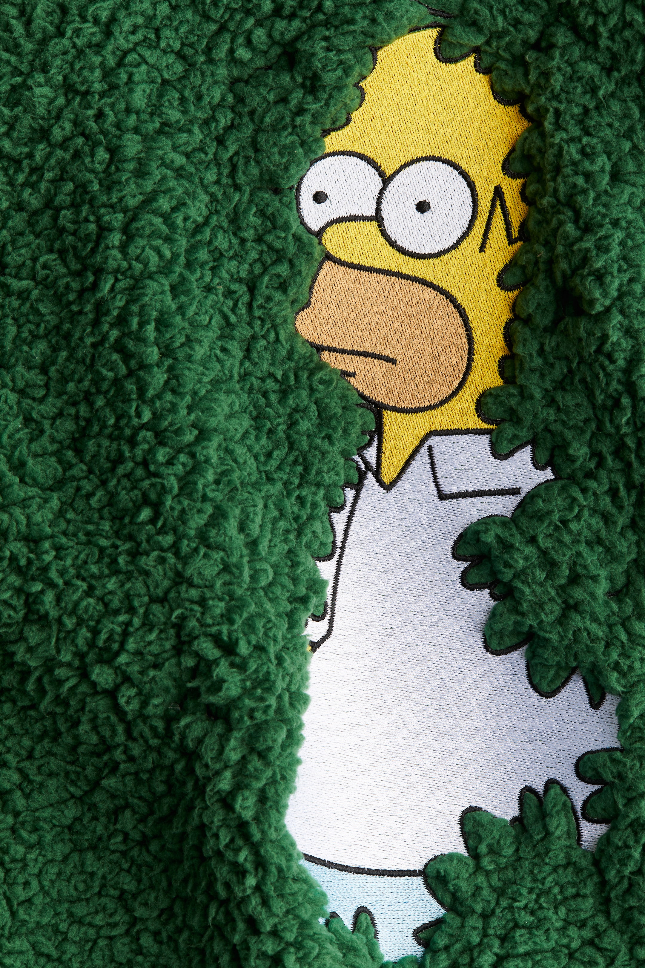 Hoodie aus Teddyfleece - Grün/Die Simpsons - Kids | H&M DE 2