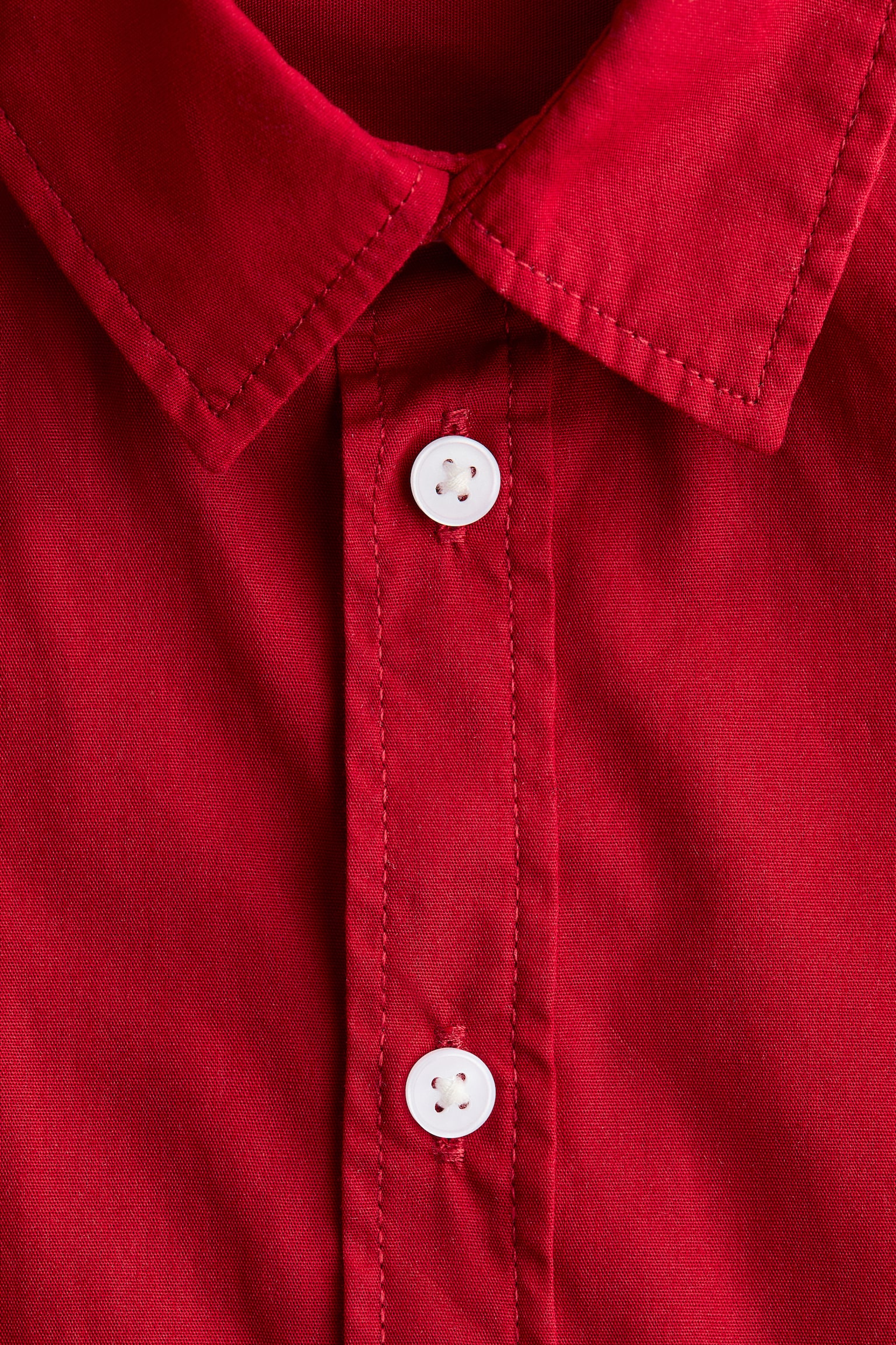 Cotton shirt - Red/White/White/Beige striped/Turquoise/Striped/Light blue/Blue/White striped/Light turquoise - 2