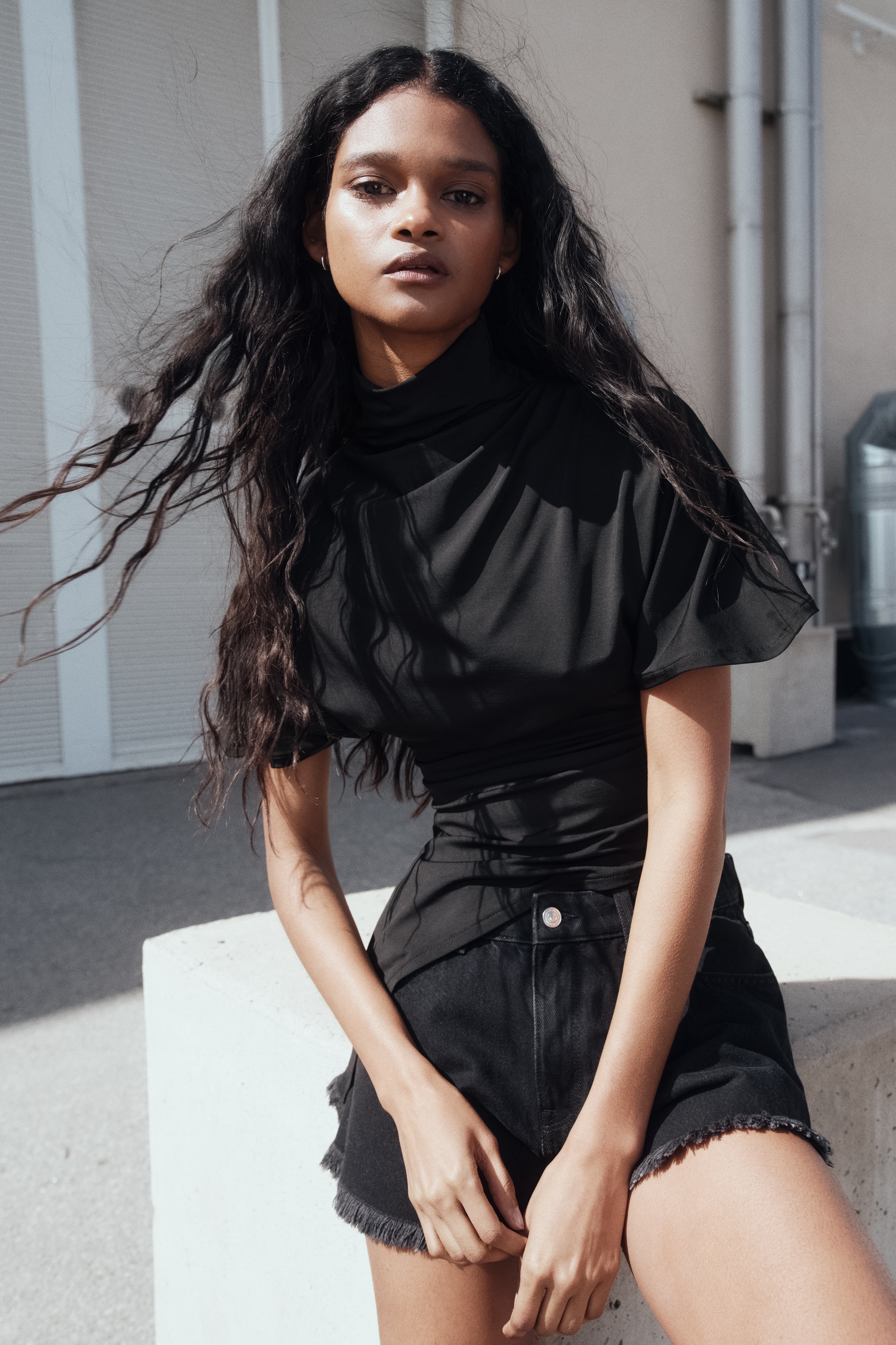 半袖タートルネック | Tシャツ＆ロールネックトップス | H&M JP