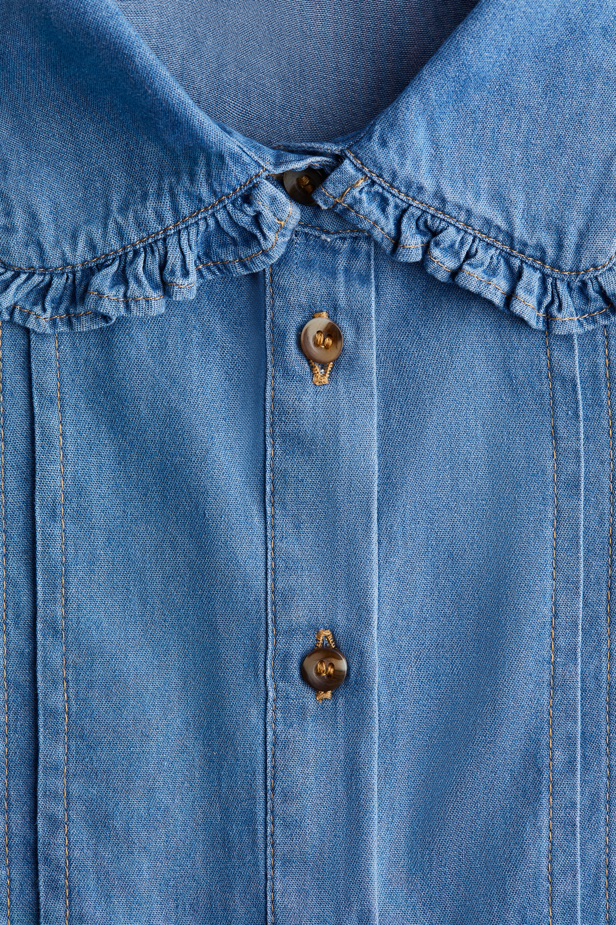 Denim blouse