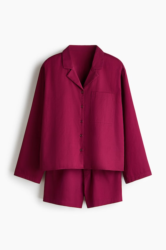 Женская хлопковая пижама H&M