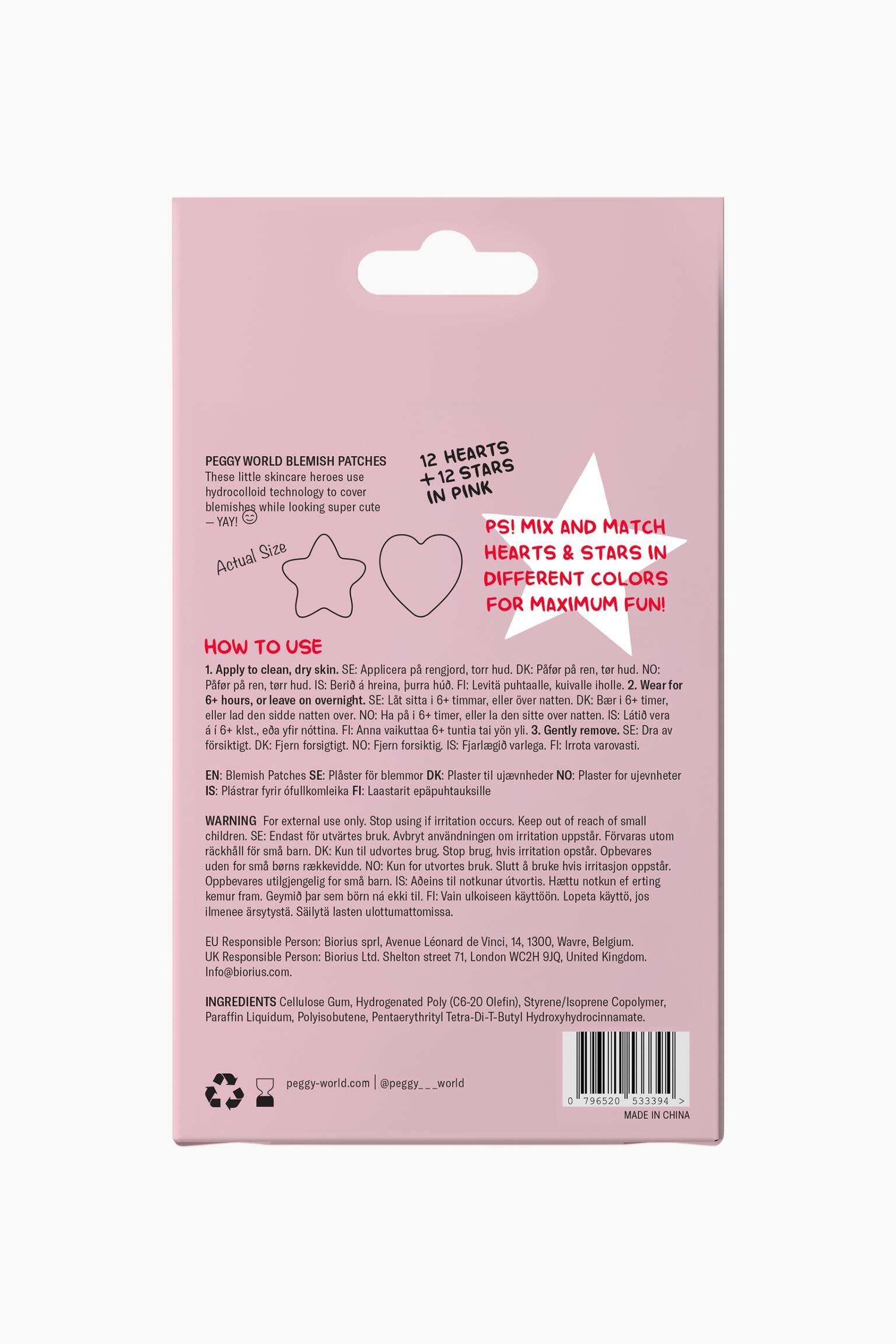 Blemish Patches - Lyserød - 6