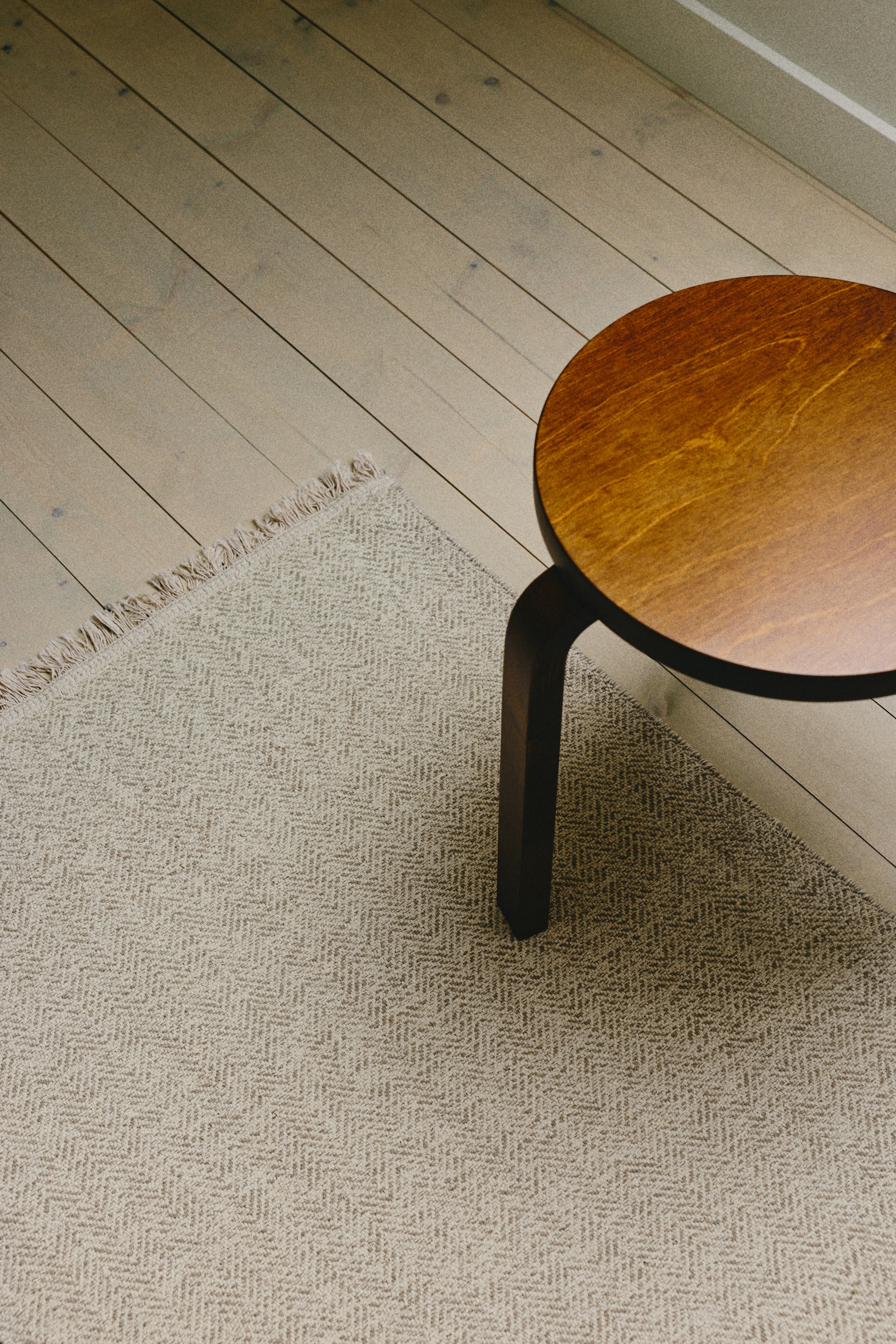 View larger image: Small fringed cotton rug - Light beige - Home All | H&M IE 1