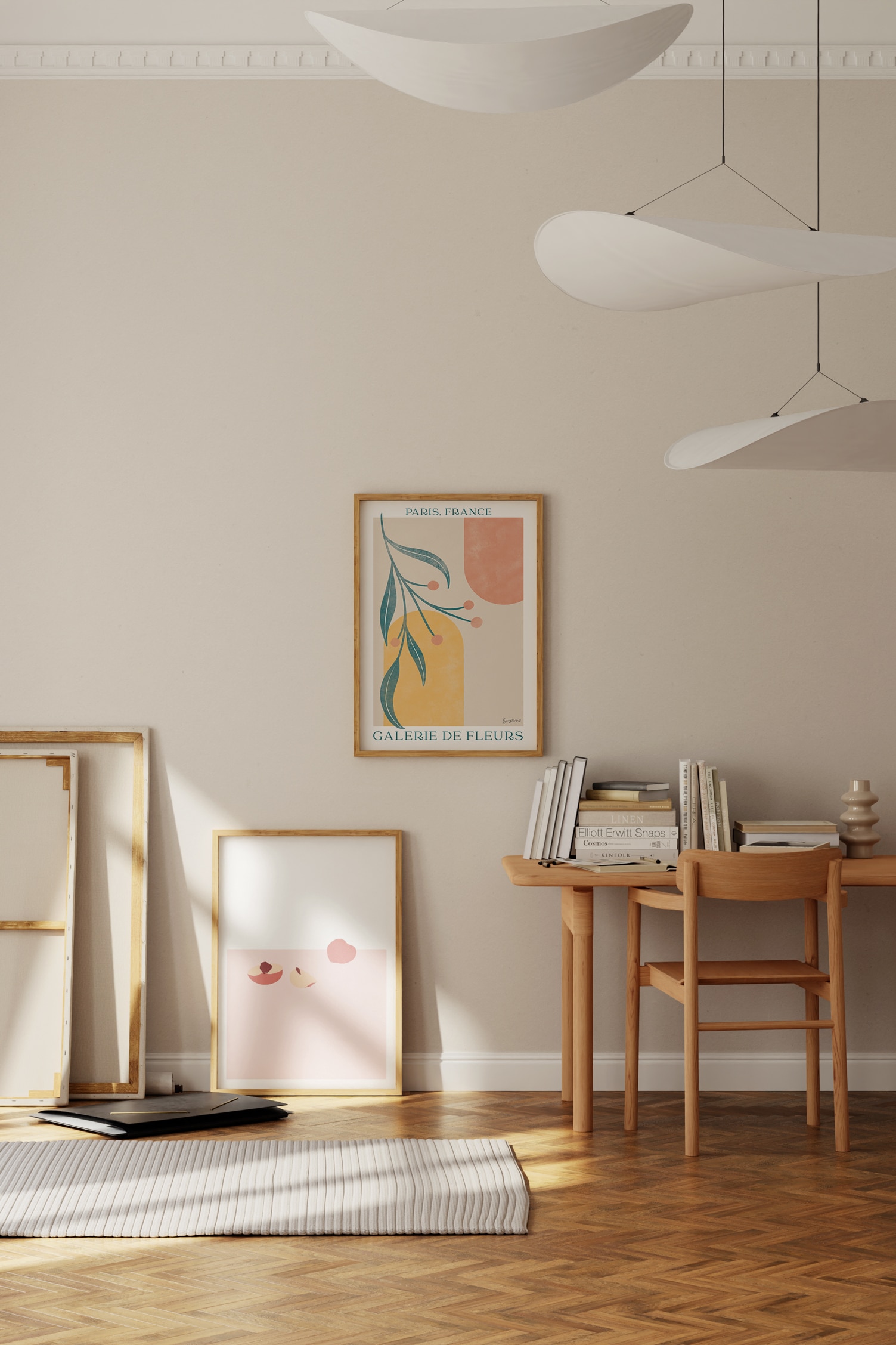 Wild Apple - Botanical Poster Iii - Flerfarvet