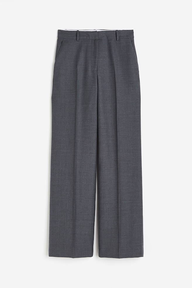 Tailored trousers - Dark grey/Greige/Black - 2