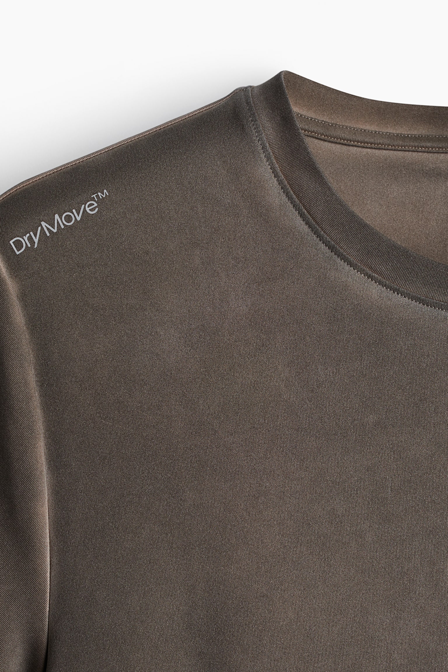 Regular Fit Sports Shirt in DryMove™ - Vintage beige/Vintage black - 7