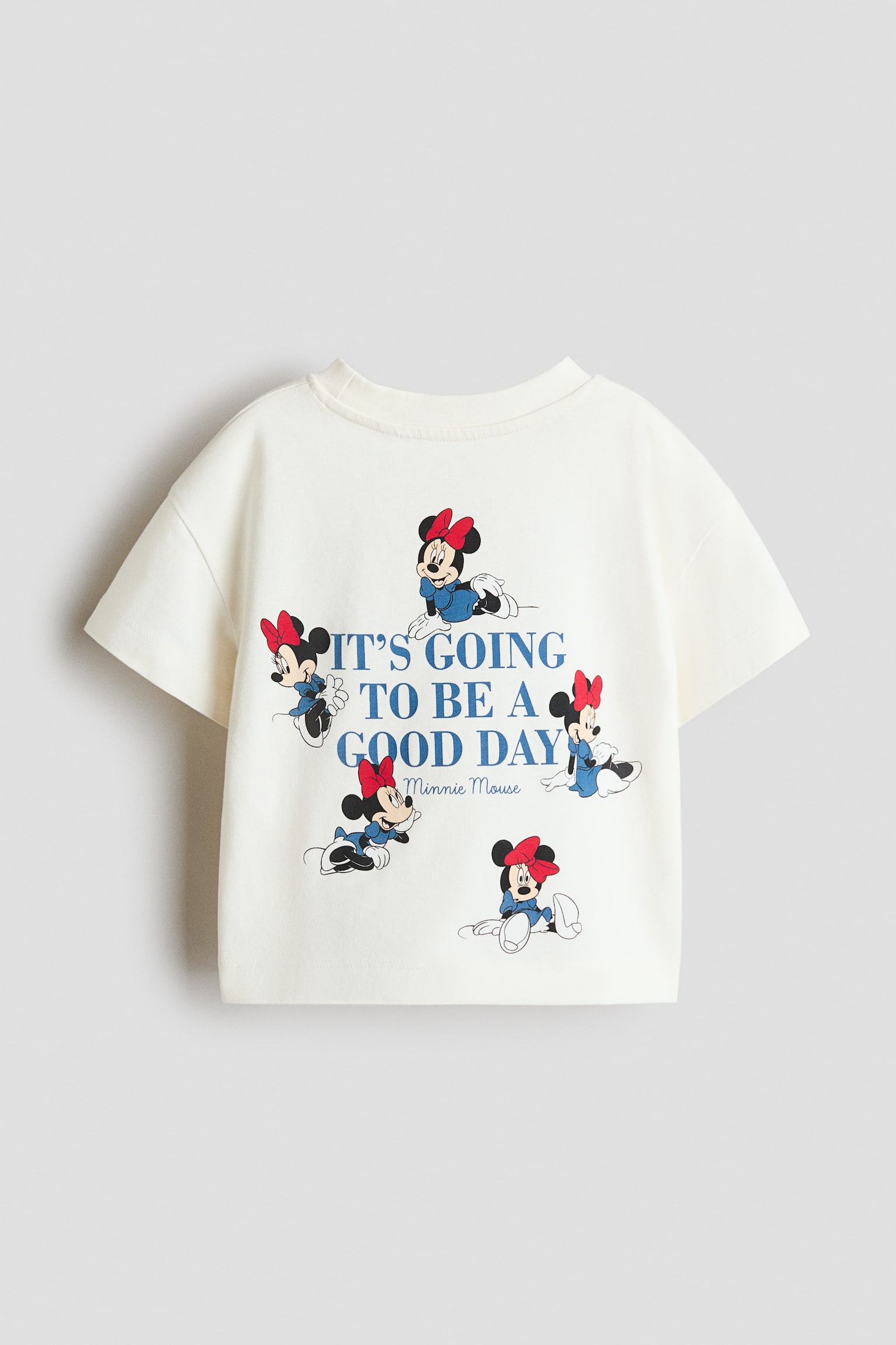T-shirt ample, imprimé - Crème/Minnie/Bleu clair/Hello Kitty - 2