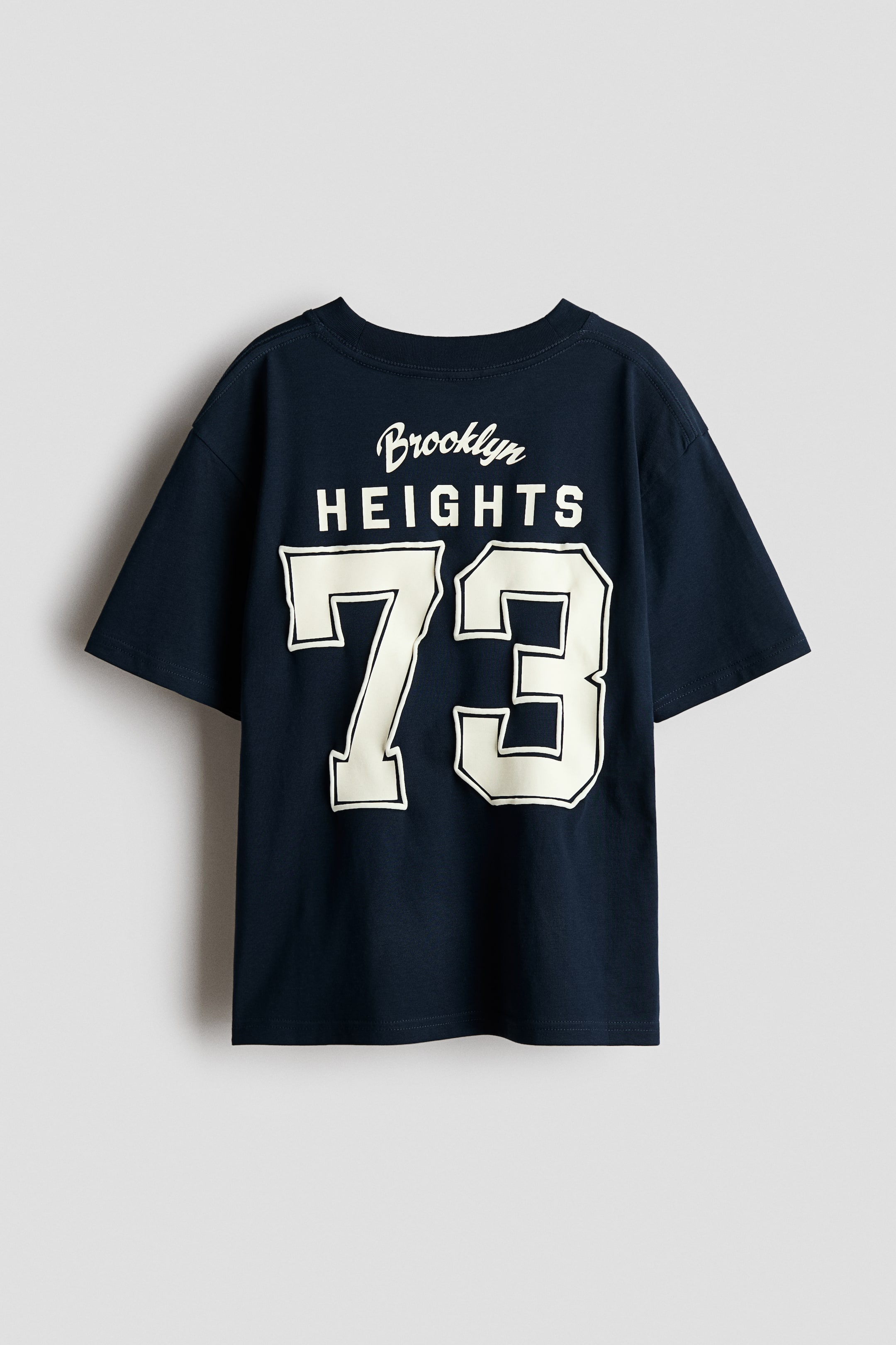 View larger image: Loose-Fit Printed T-Shirt - Navy blue/Brooklyn - Kids | H&M US 5
