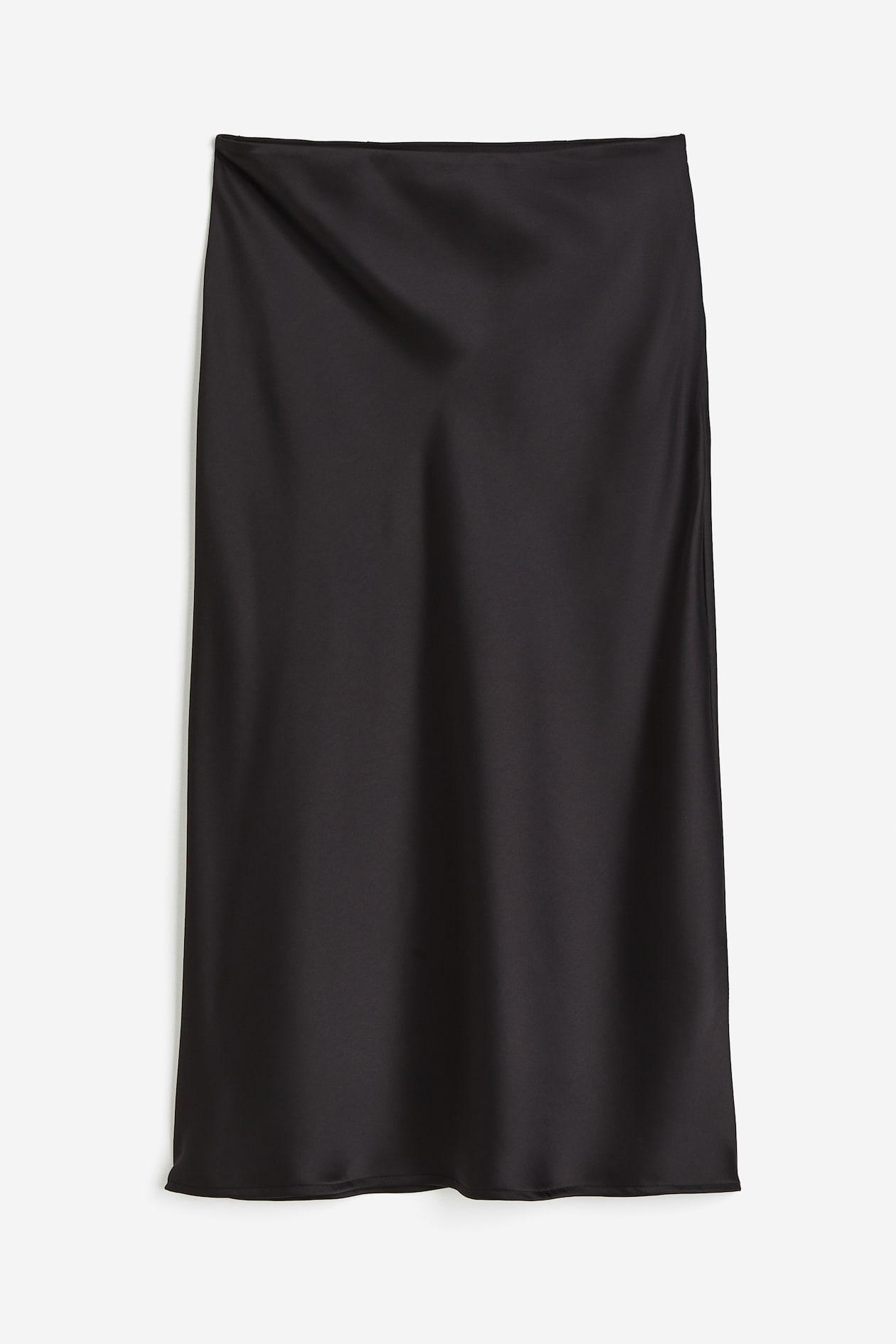 Satin skirt Black Ladies H&M IN