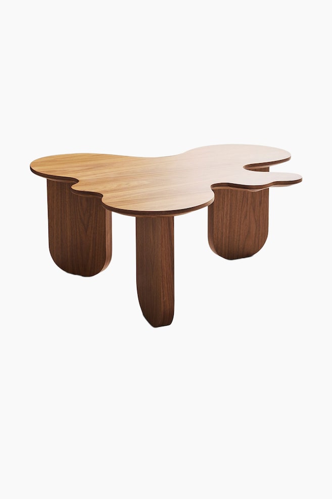Table Basse Rory - Placage Noyer/Placage Frêne - 1