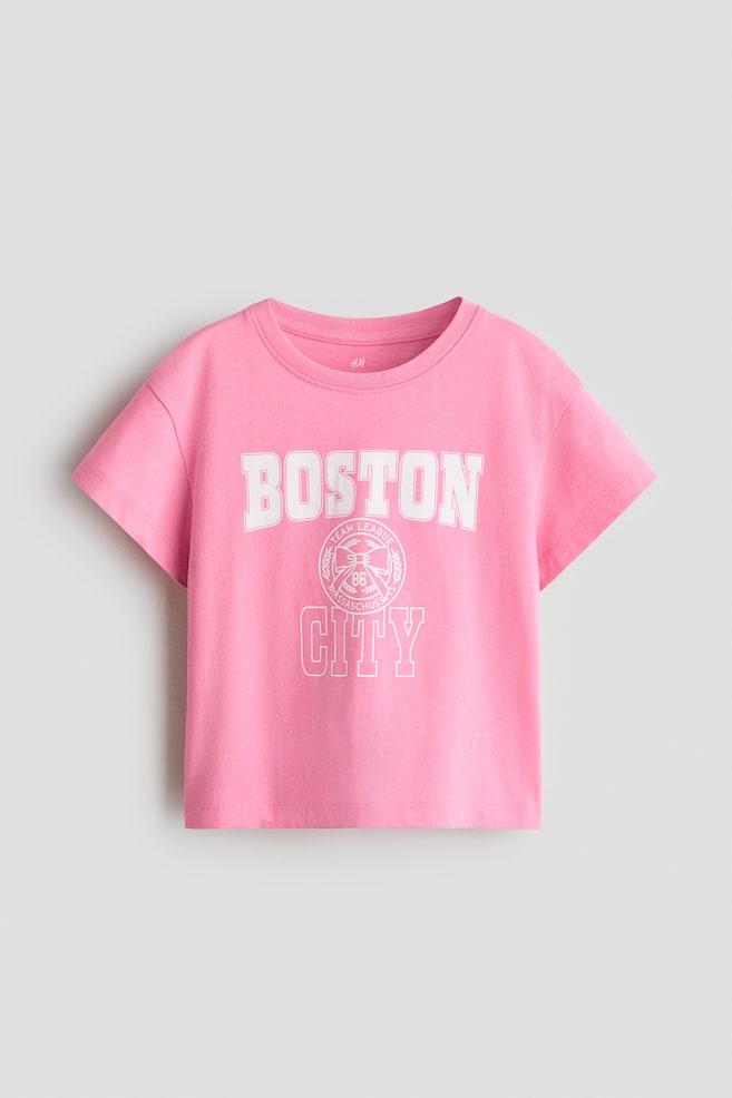 T-Shirt - Pink/Boston City/Light pink/rainbows/Lilac/seashells/Light pink/seashell - 1