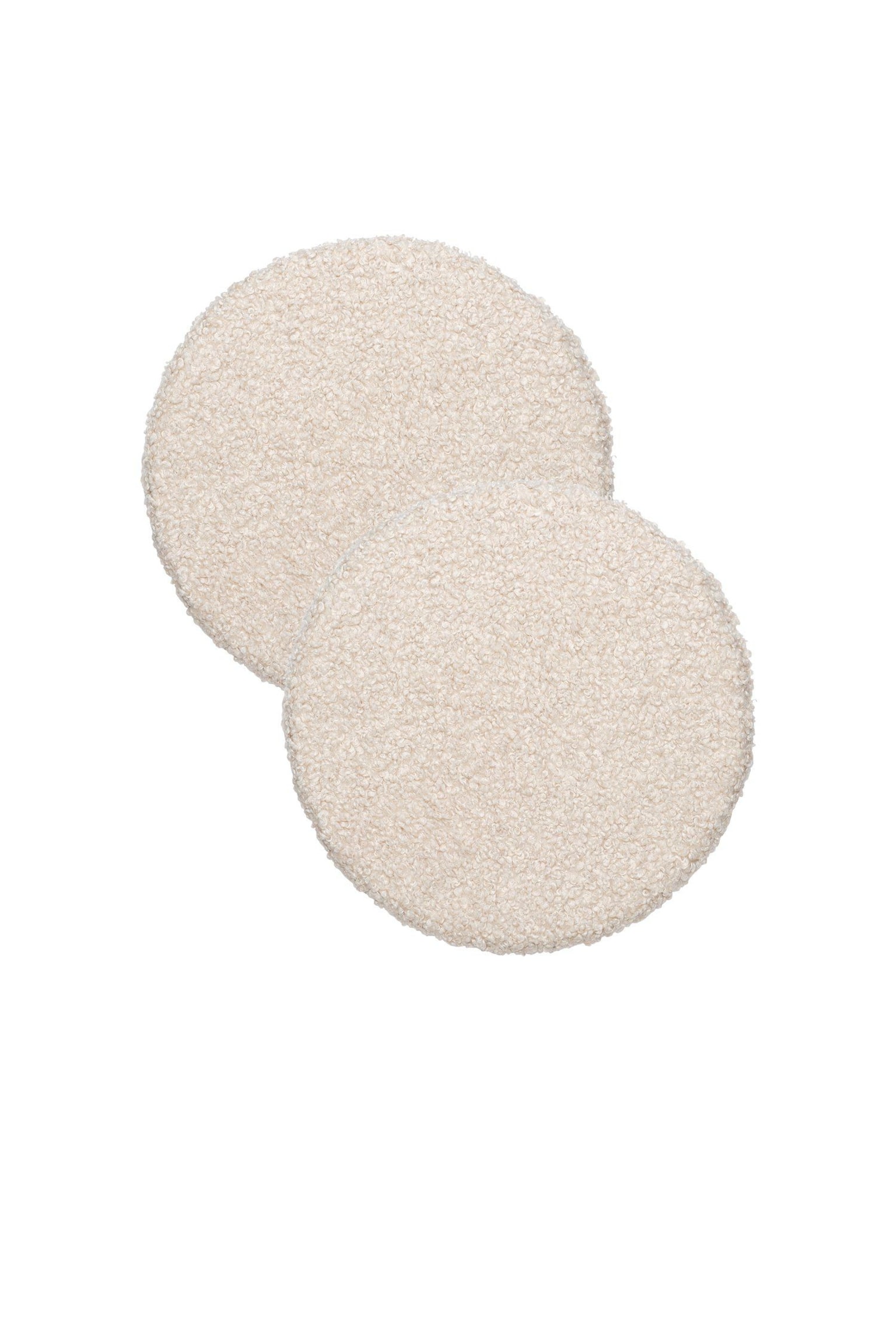 Coussin De Chaise Teddy 2p - Blanc Cassé/Noir/Marron/Gris Foncé - 1