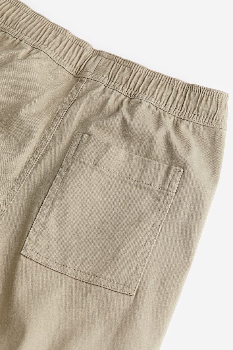 Cotton Joggers - Beige - Kids | H&M US