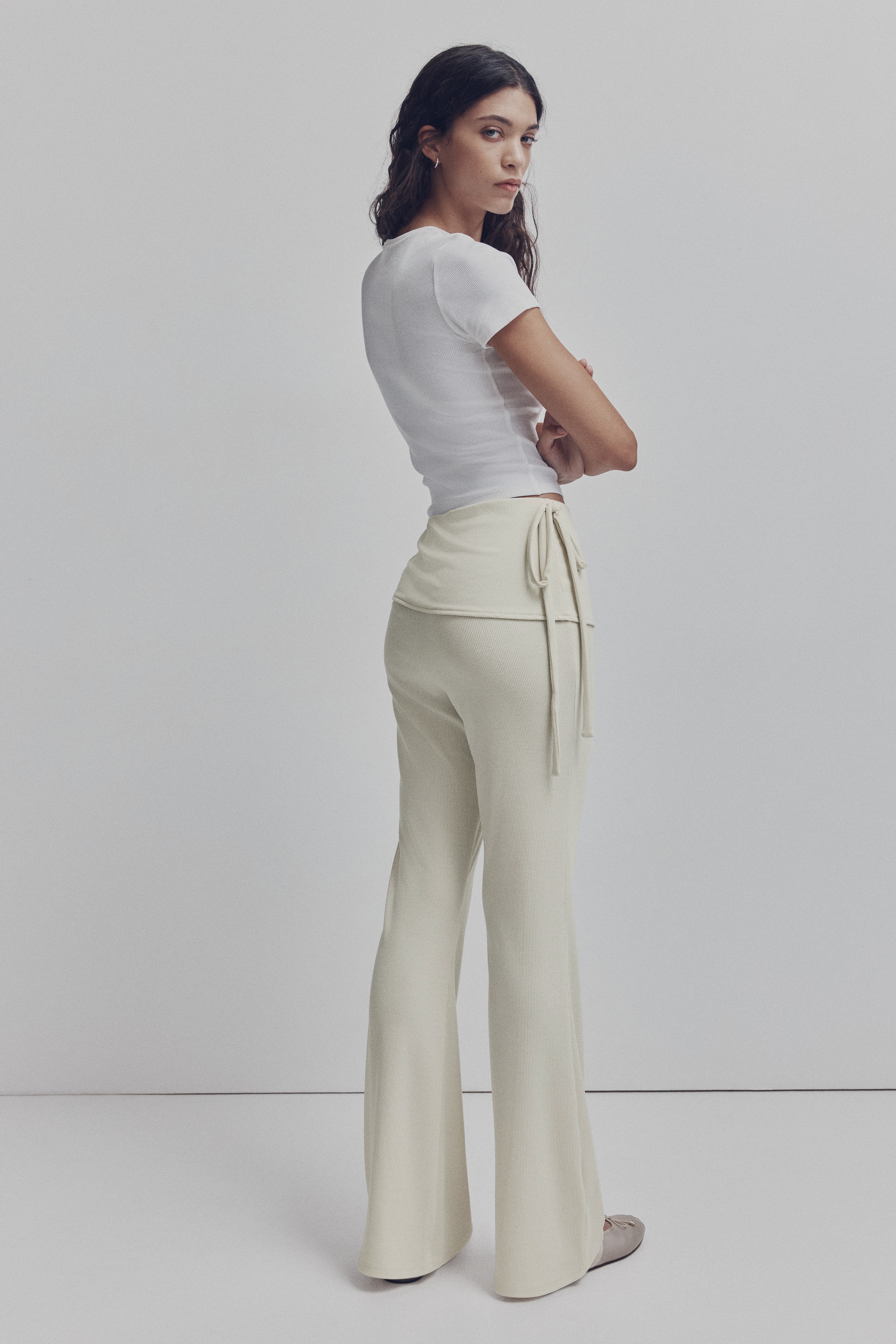 Flared trousers