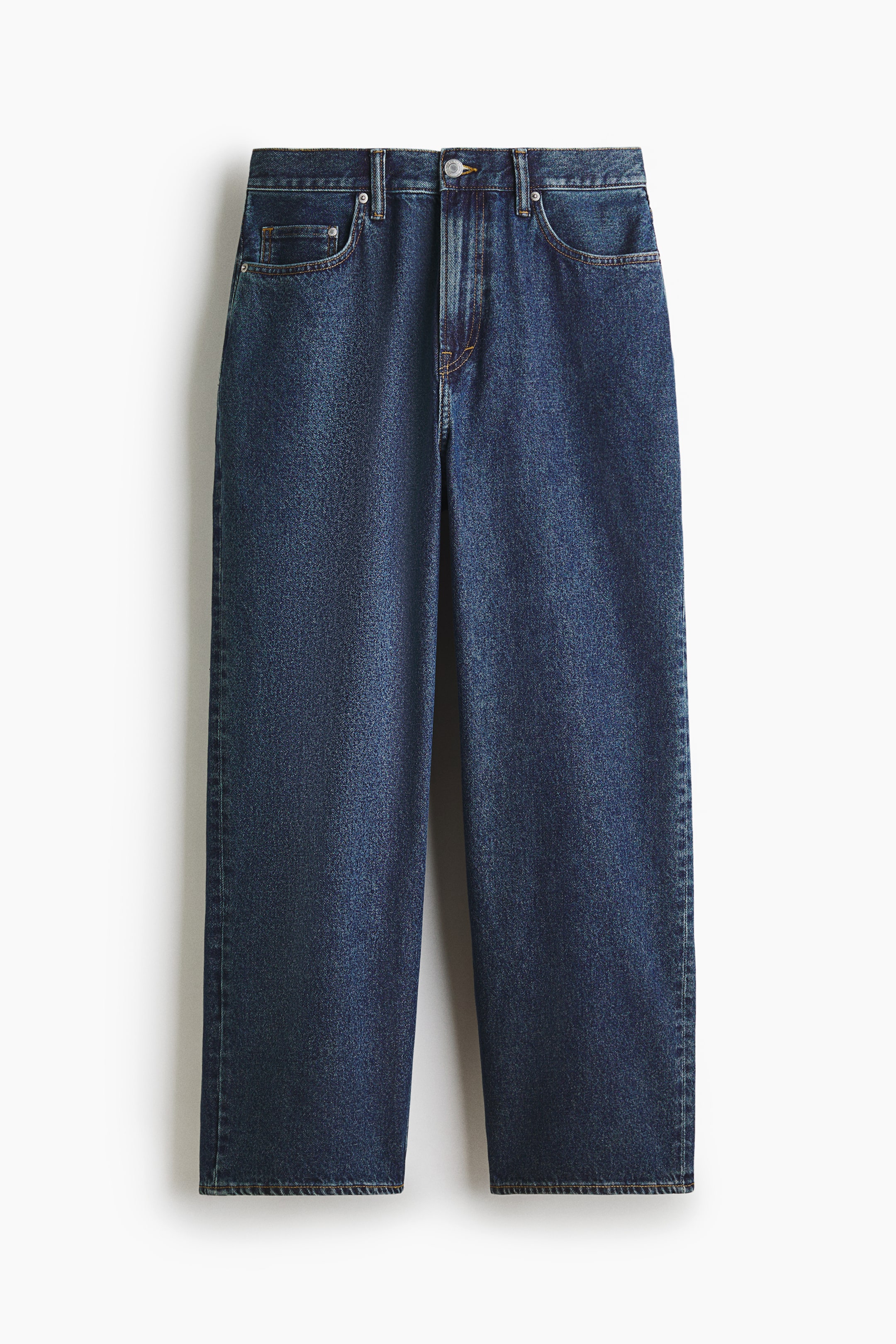 View larger image: Baggy Jeans - Dark denim blue - Men | H&M HK 5