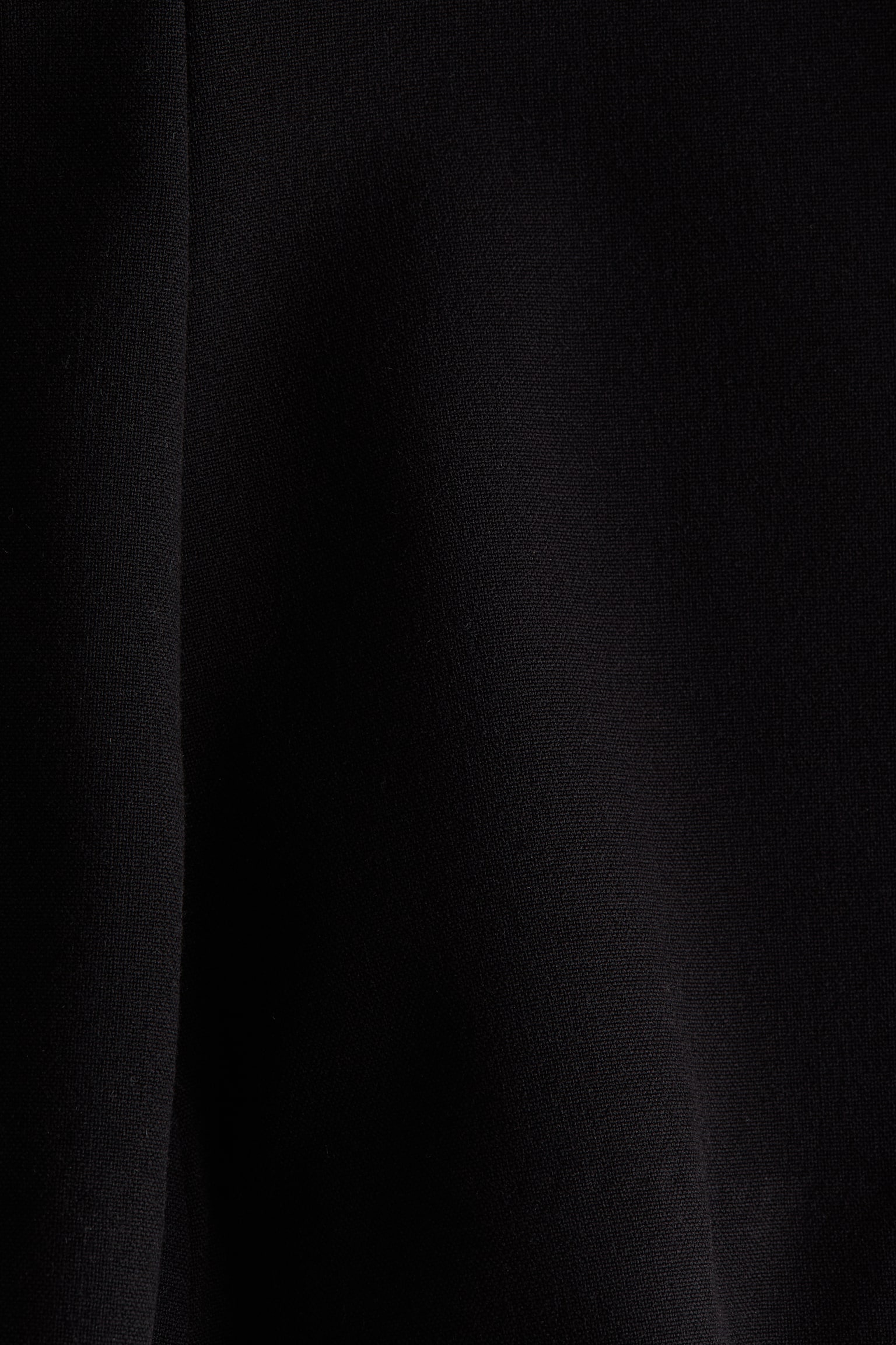 Tailored peplum top - Black/Dark grey - 4