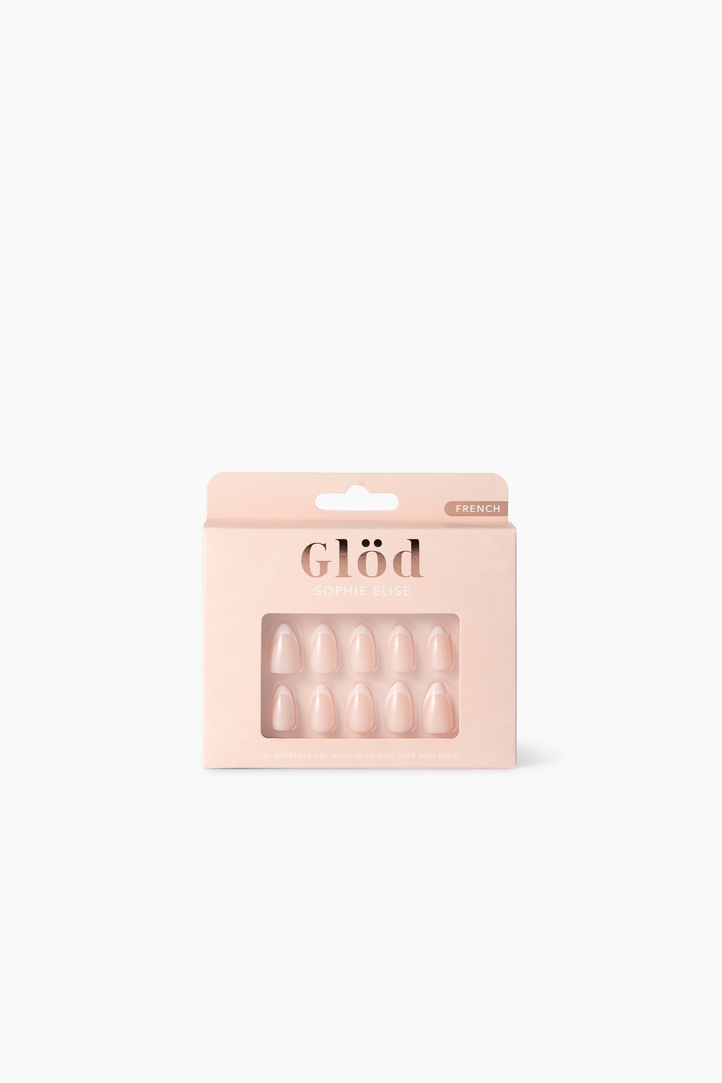 Glöd Sophie Elise - Gel Nails - French