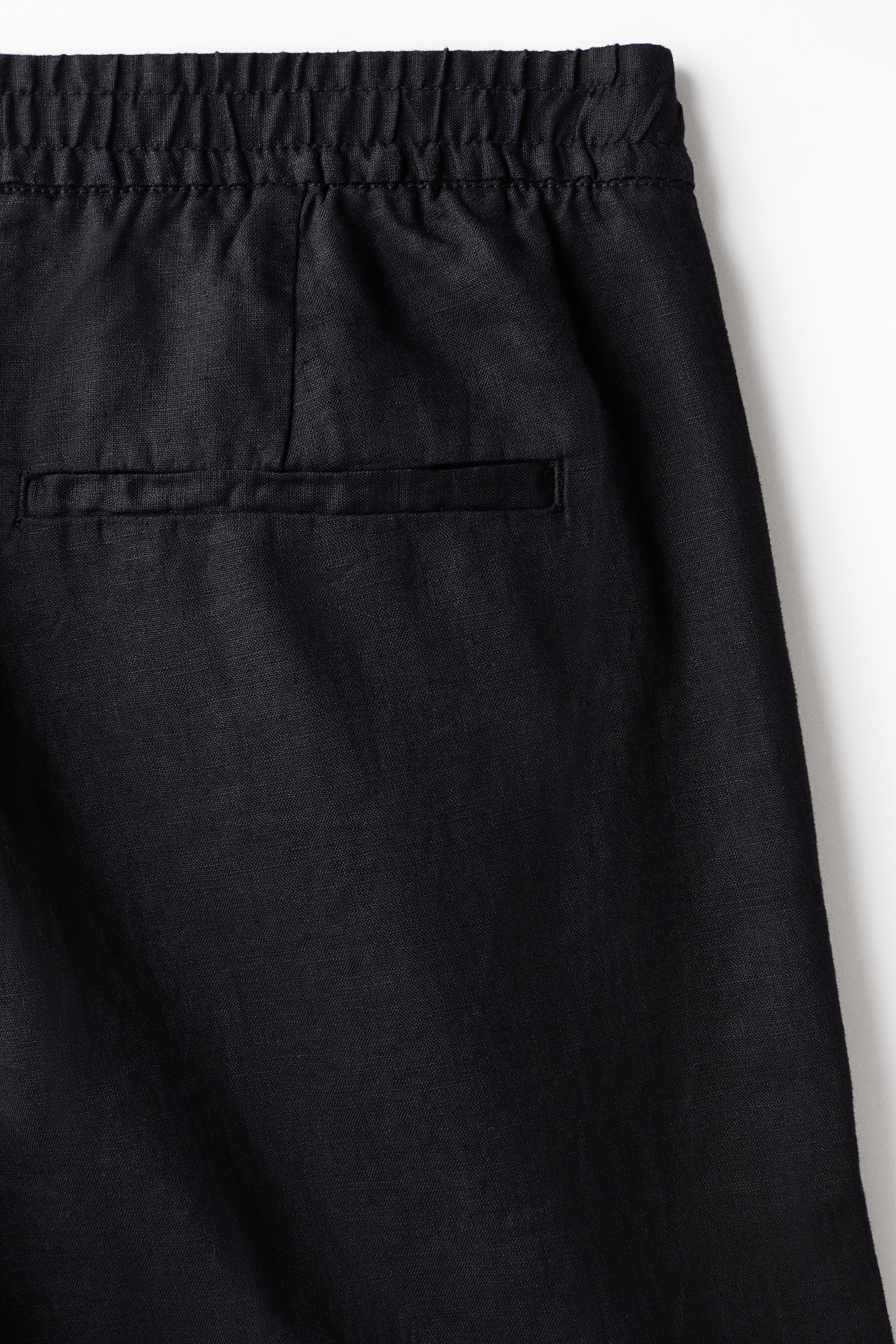 Loose-Fit Linen Pants