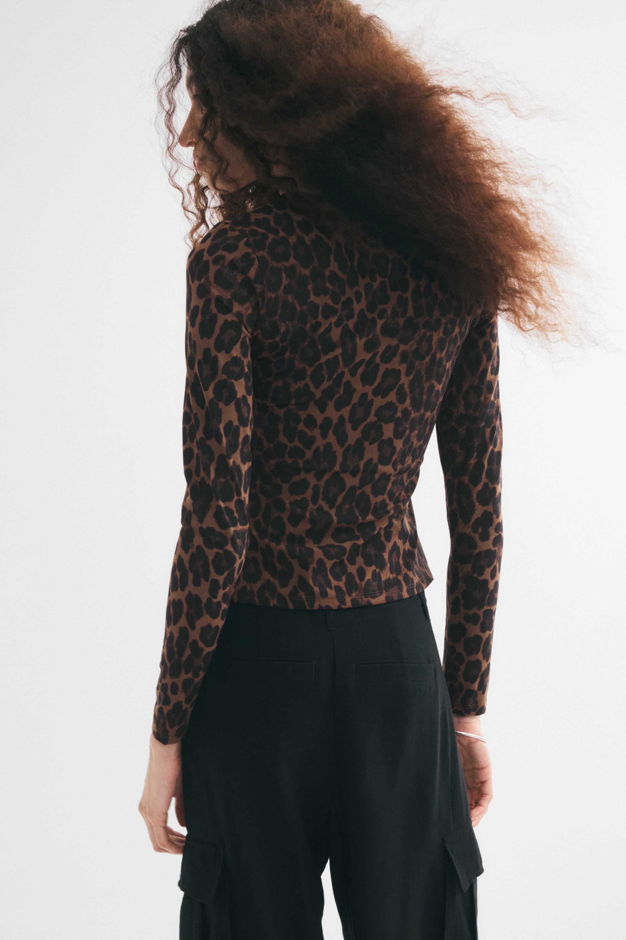 Square-Neck Ponte Top