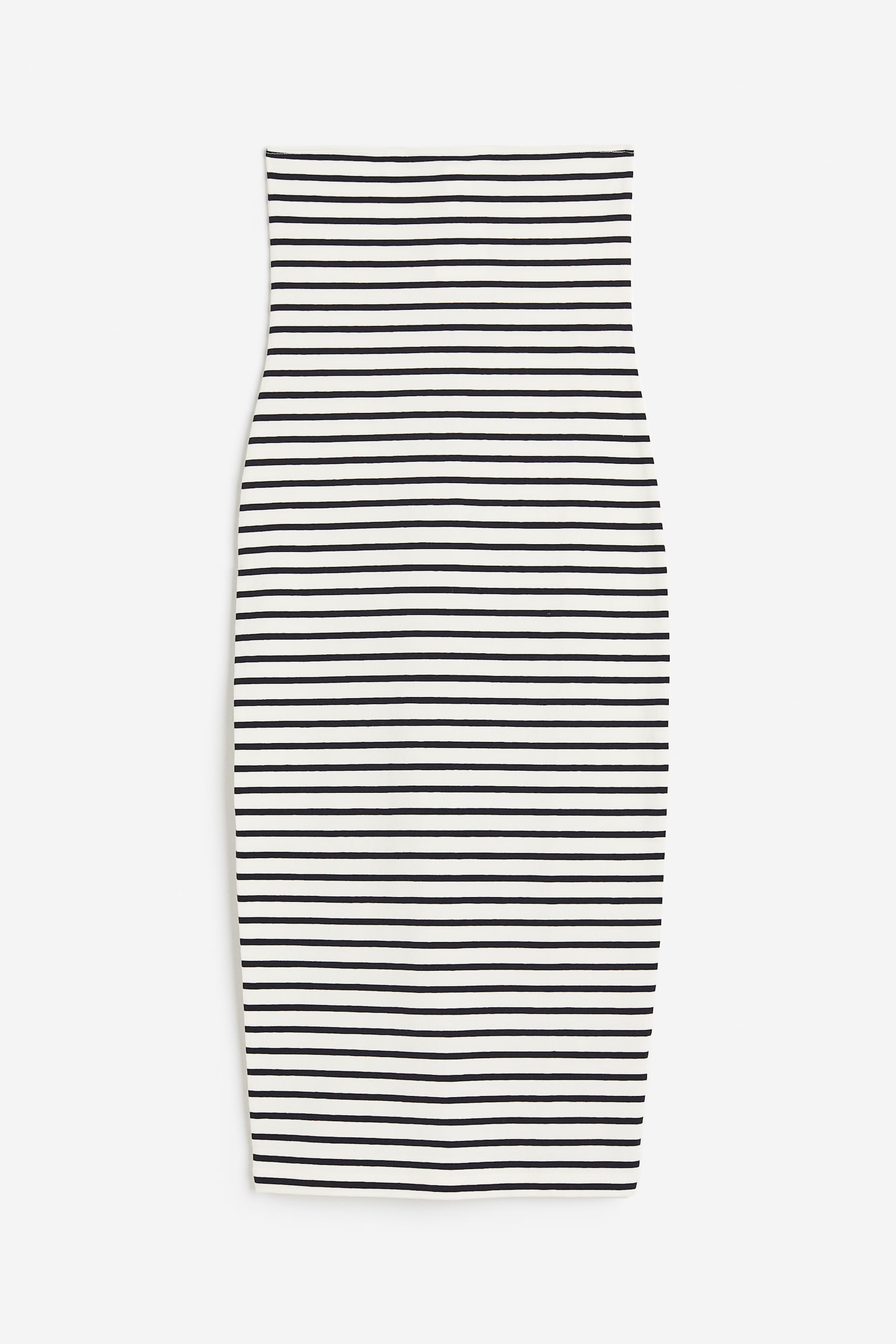 Bandeau Dress - Dark blue/Stripe/Black/Greige - 1