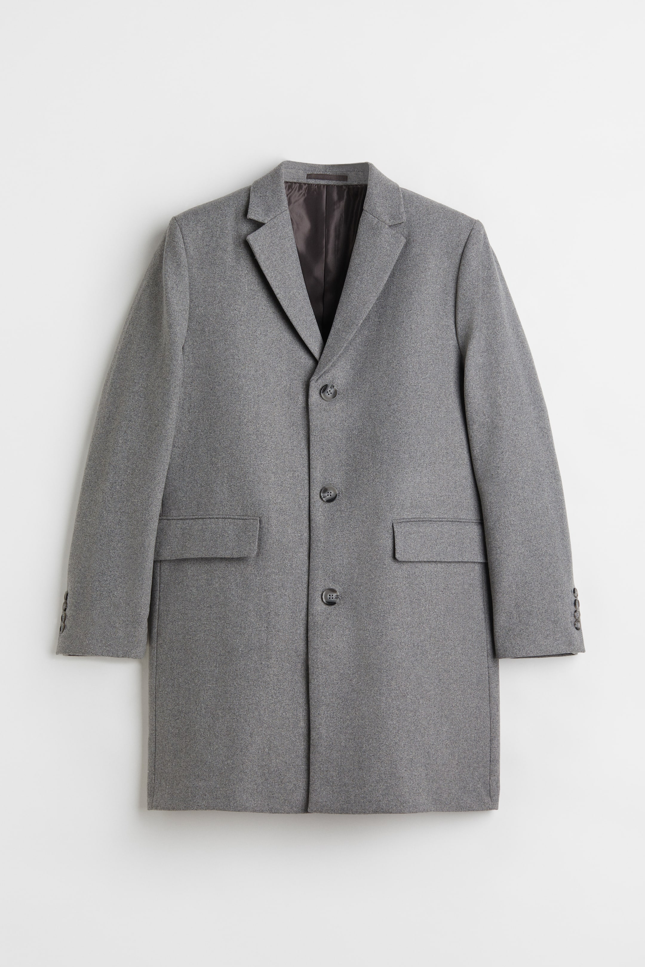 Wool-blend Coat